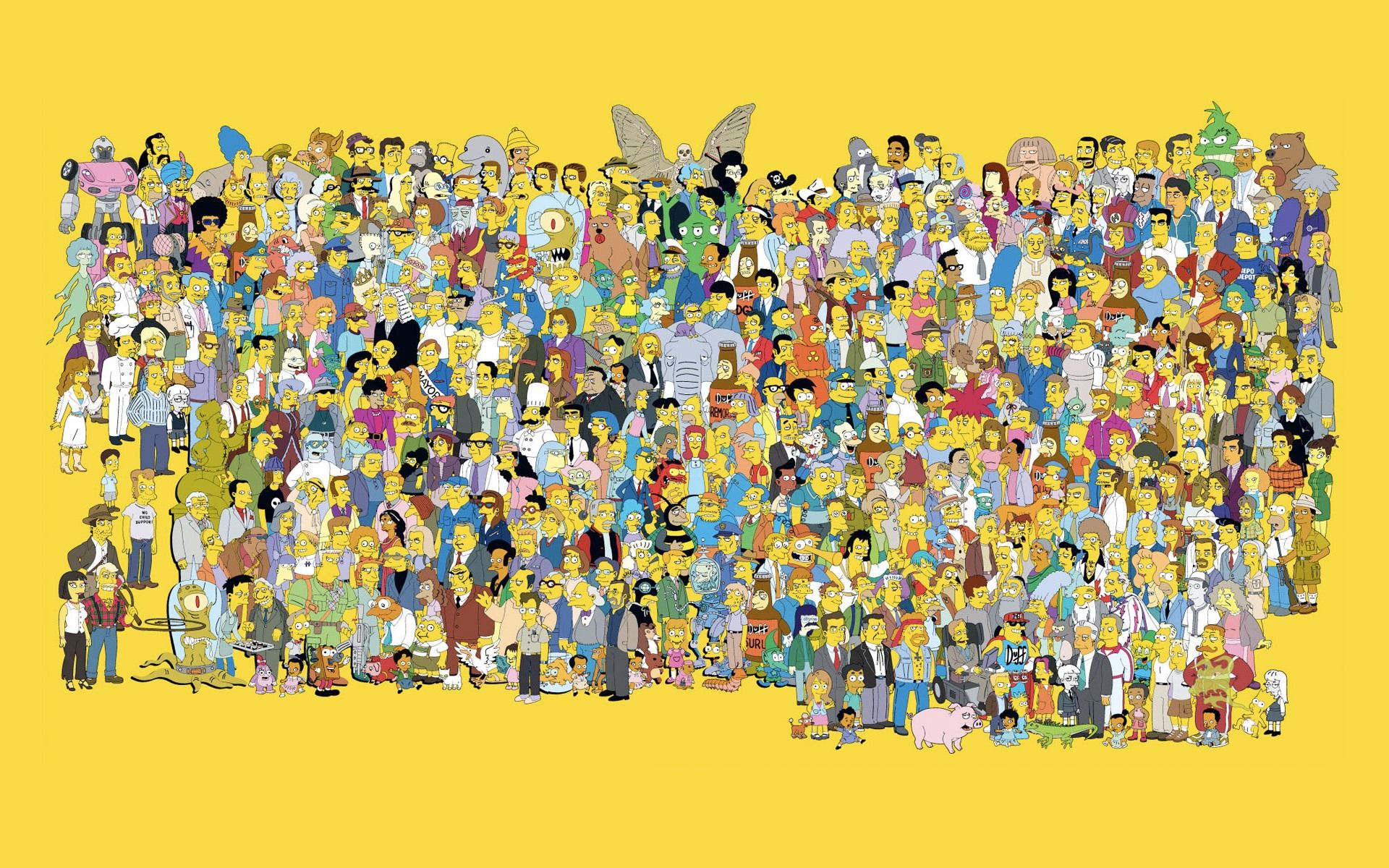 HD wallpaper, Simpsons, The