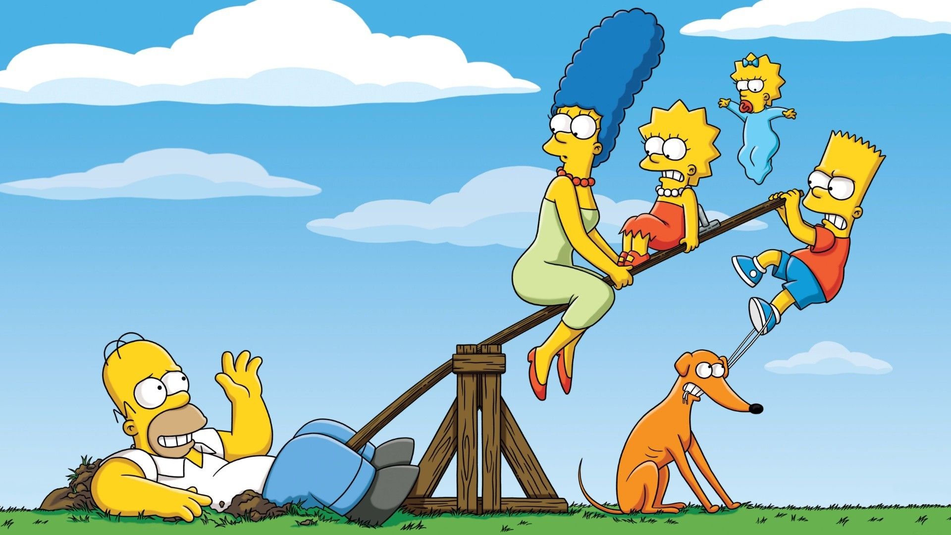 HD wallpaper, The, Simpsons