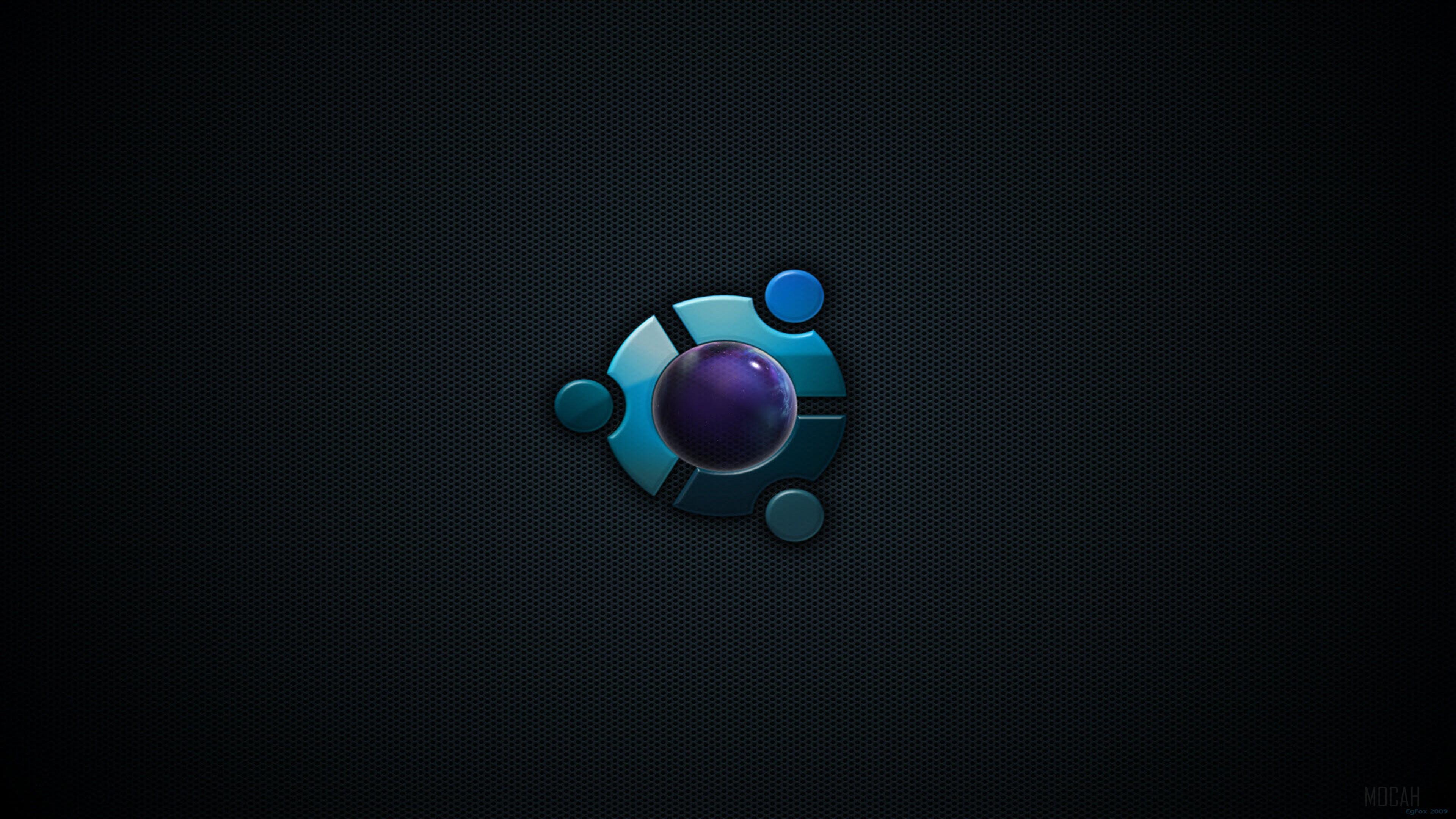 HD wallpaper, Ubuntu Blue 4K