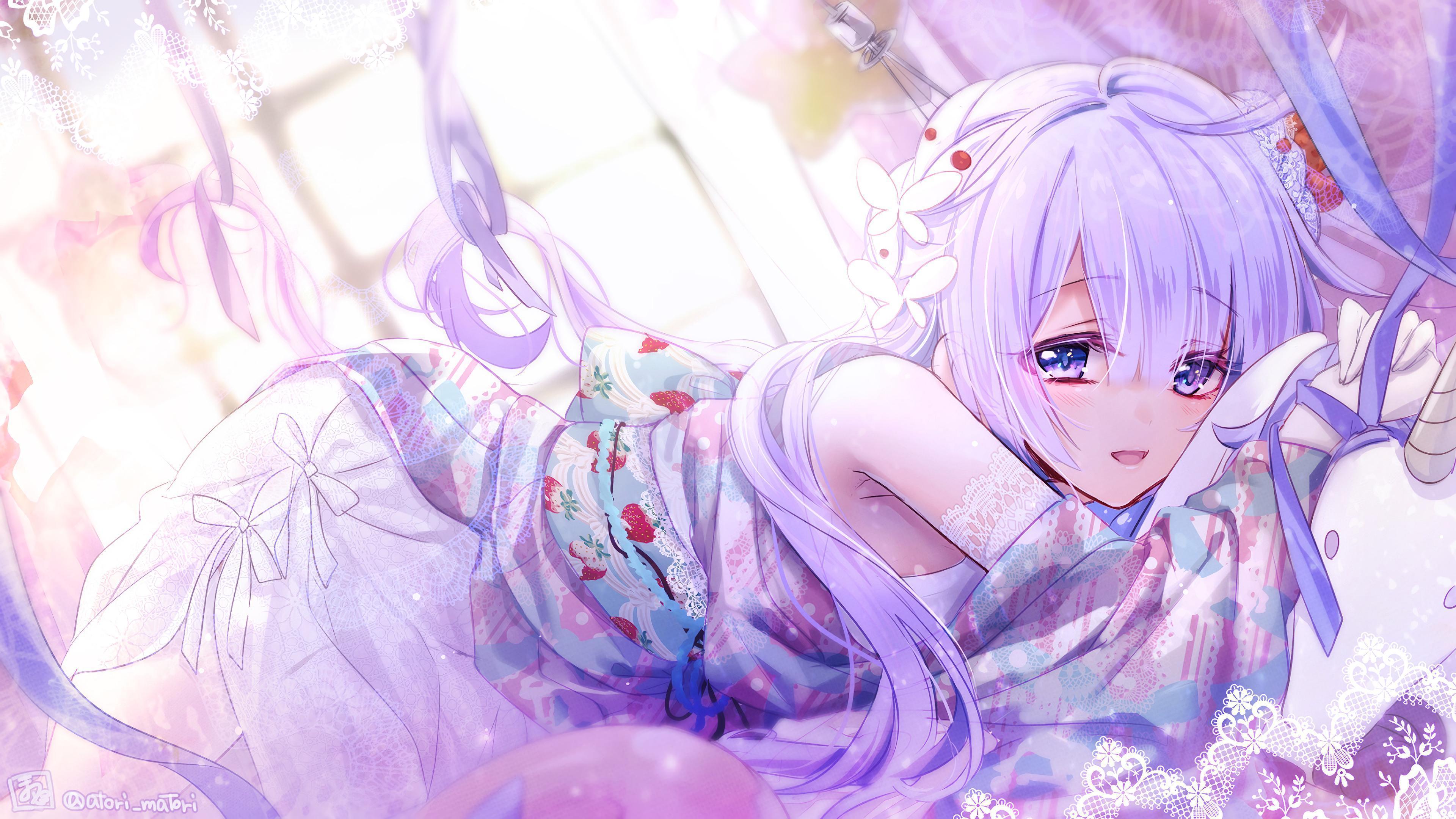 HD wallpaper, Anime Girl, Azur Lane, Unicorn, 4K