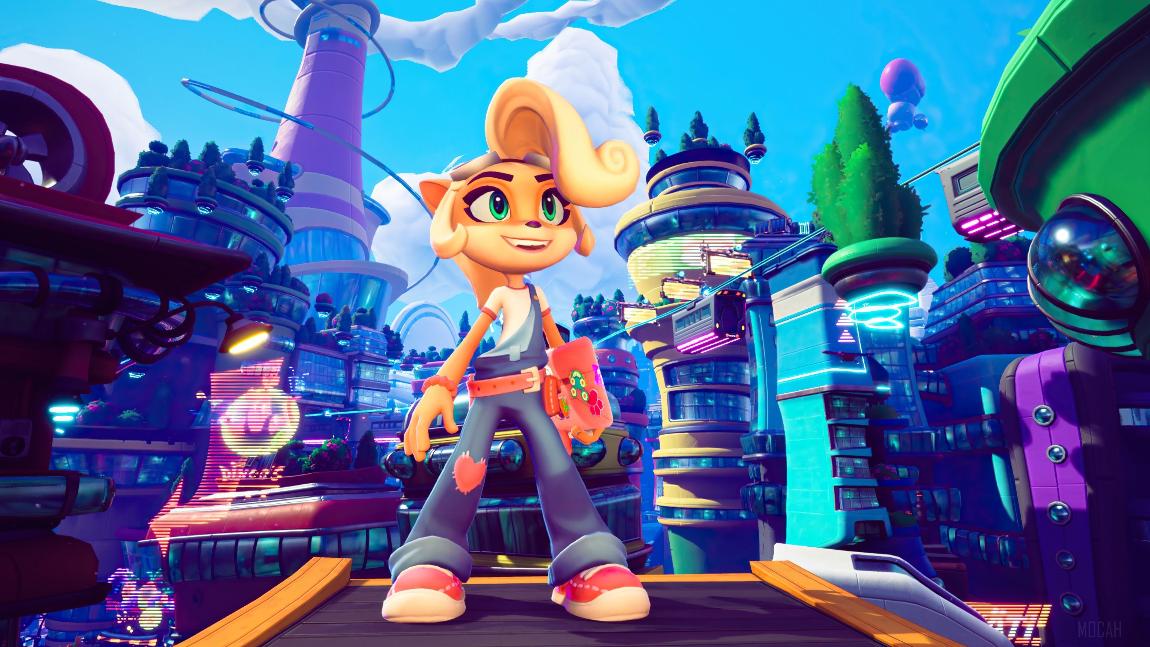 HD wallpaper, Video Game, Crash Bandicoot 4 Its About Time, Coco Bandicoot 4K