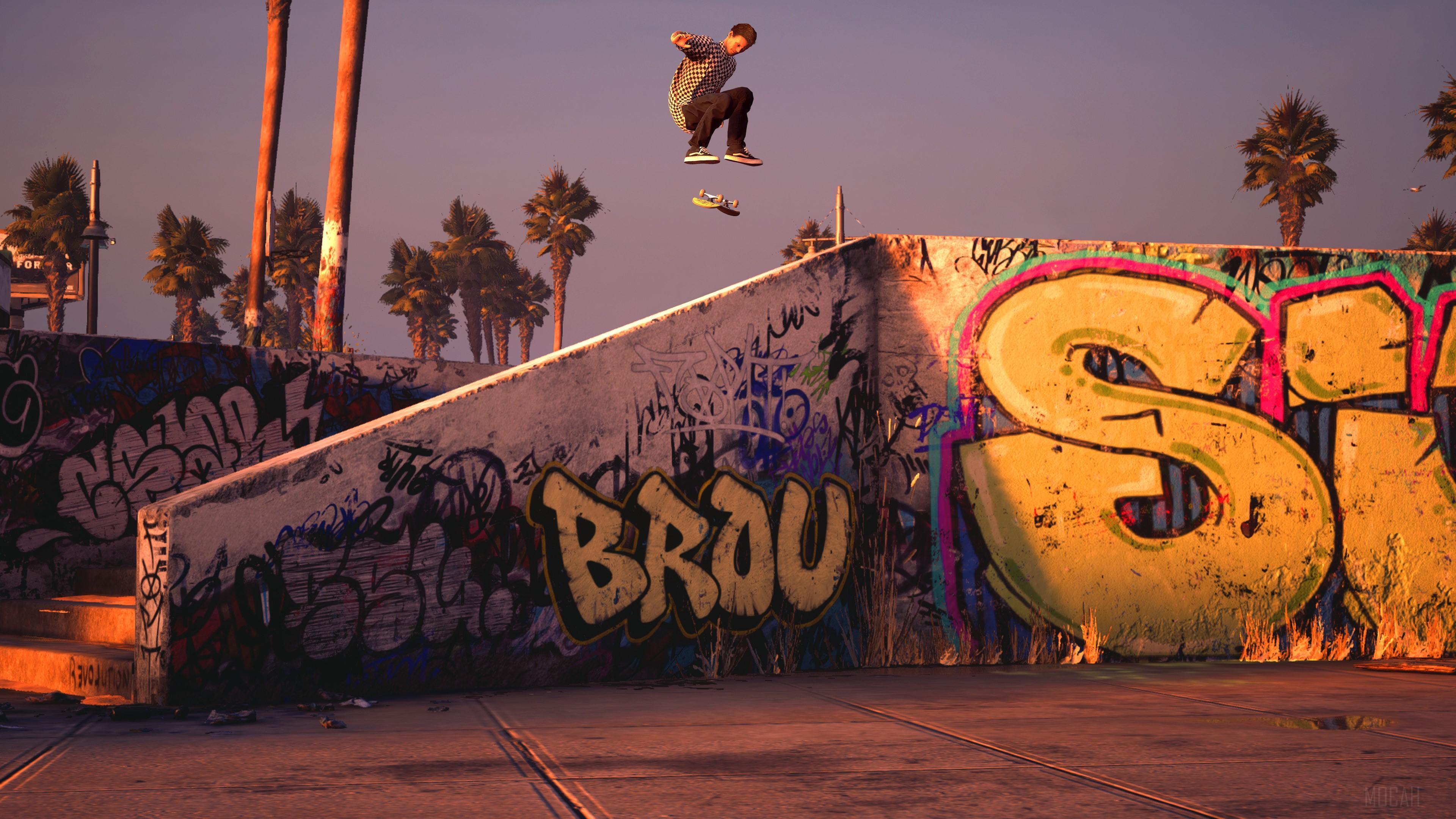 HD wallpaper, Skateboard, Video Game, Skateboarding 4K