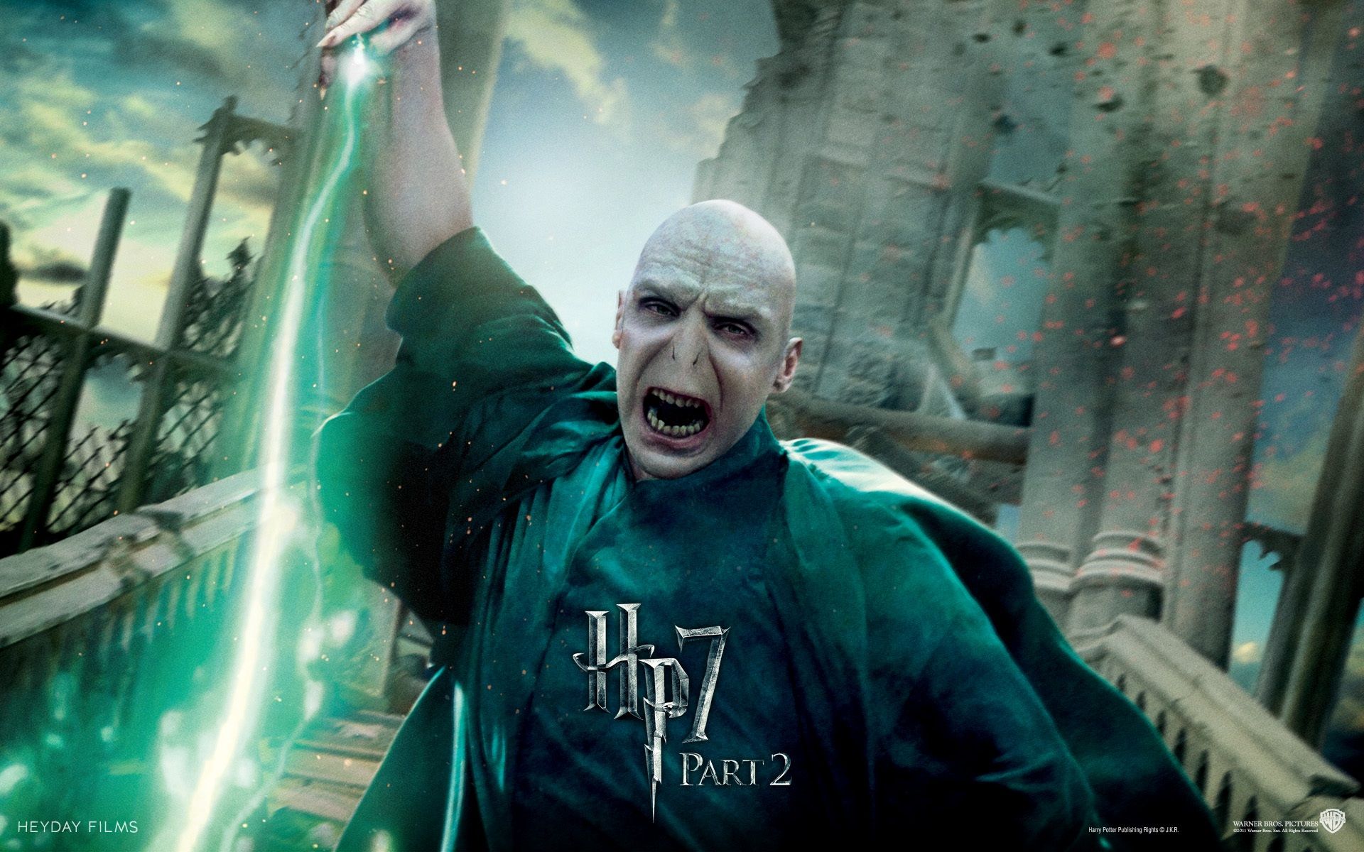 HD wallpaper, Voldemort, In, 2, Hp7, Part