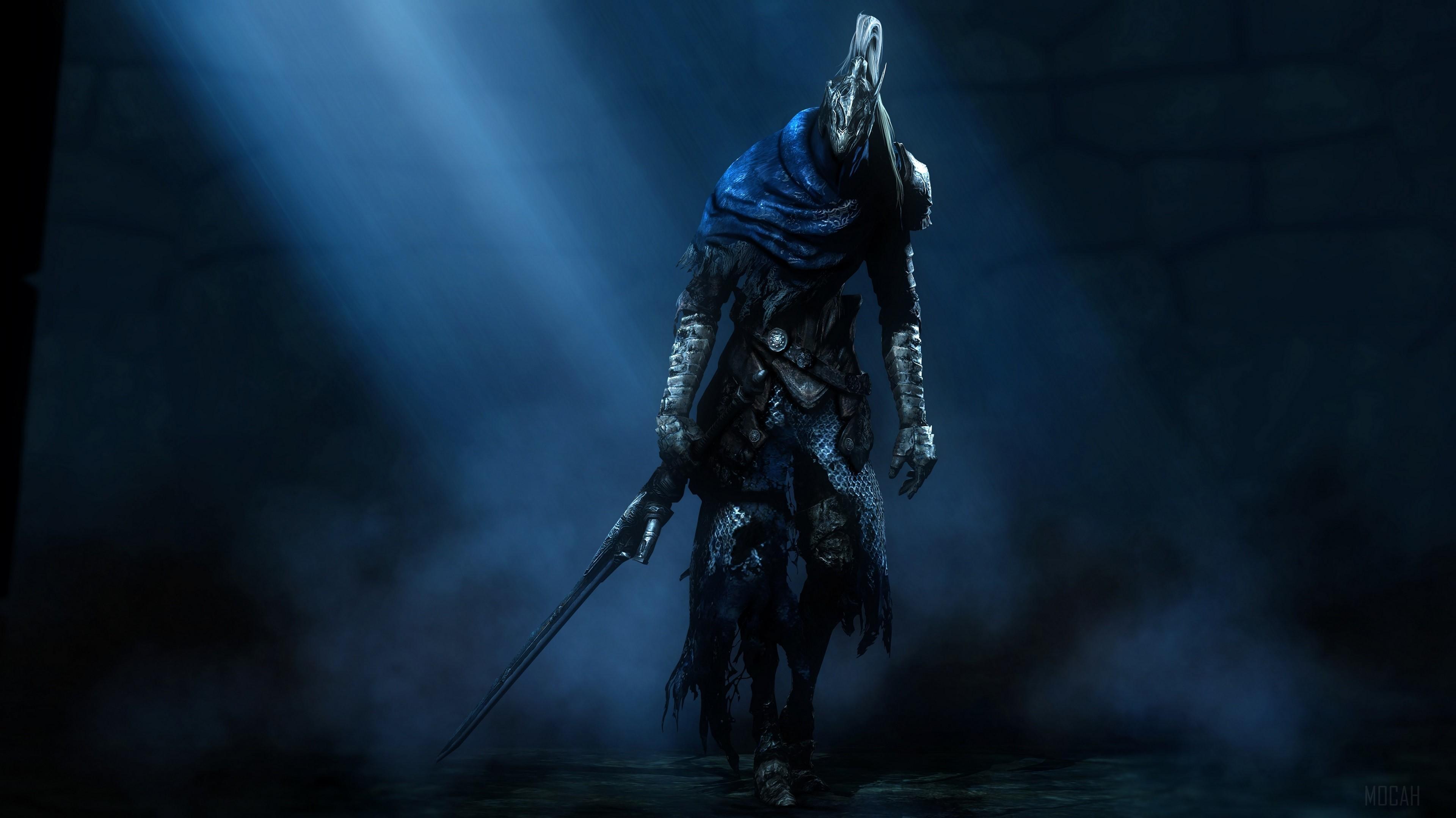 HD wallpaper, Dark Souls, Artorias, Sword, Warrior 4K
