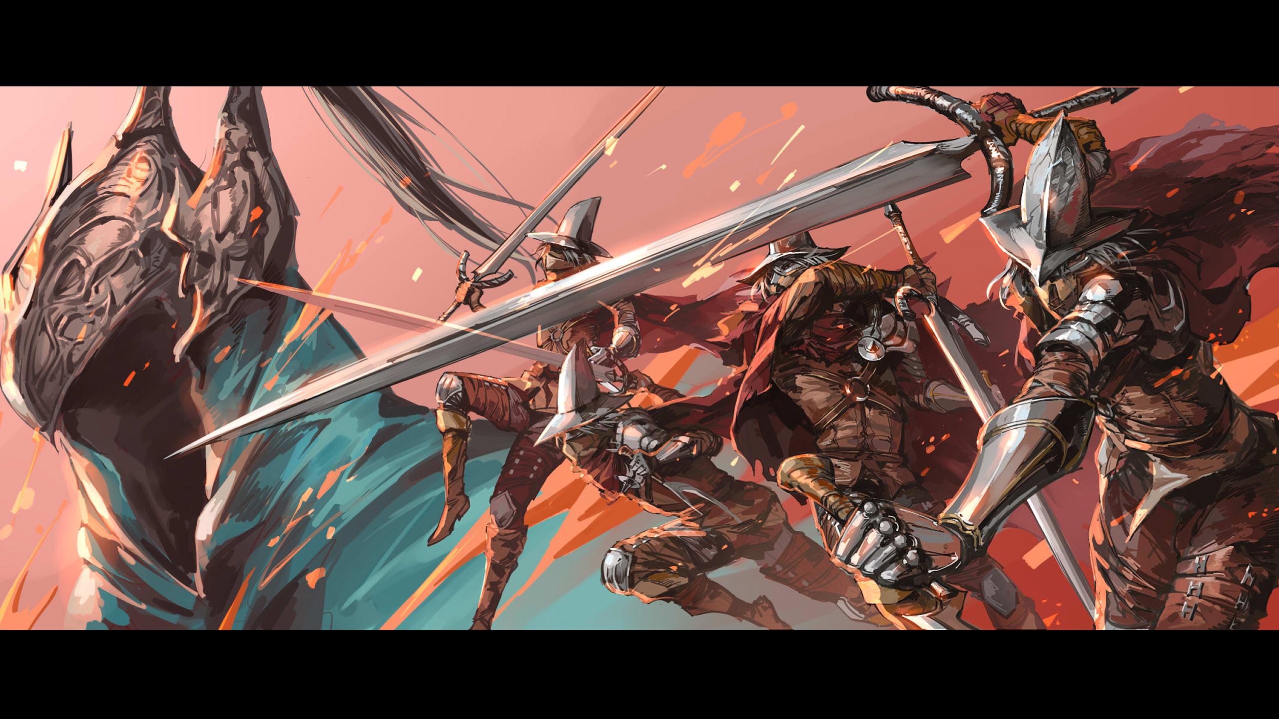 HD wallpaper, Sword, Dark Souls, Ruukii Drift, Artorias The Abysswalker, Knight, Armor