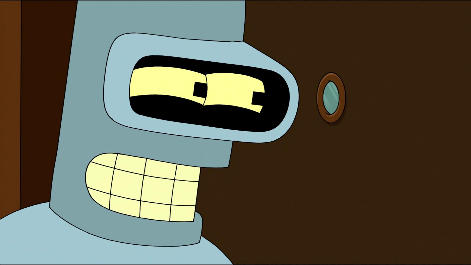 HD wallpaper, Bender, Cartoon, Robot, Tv Series, Futurama