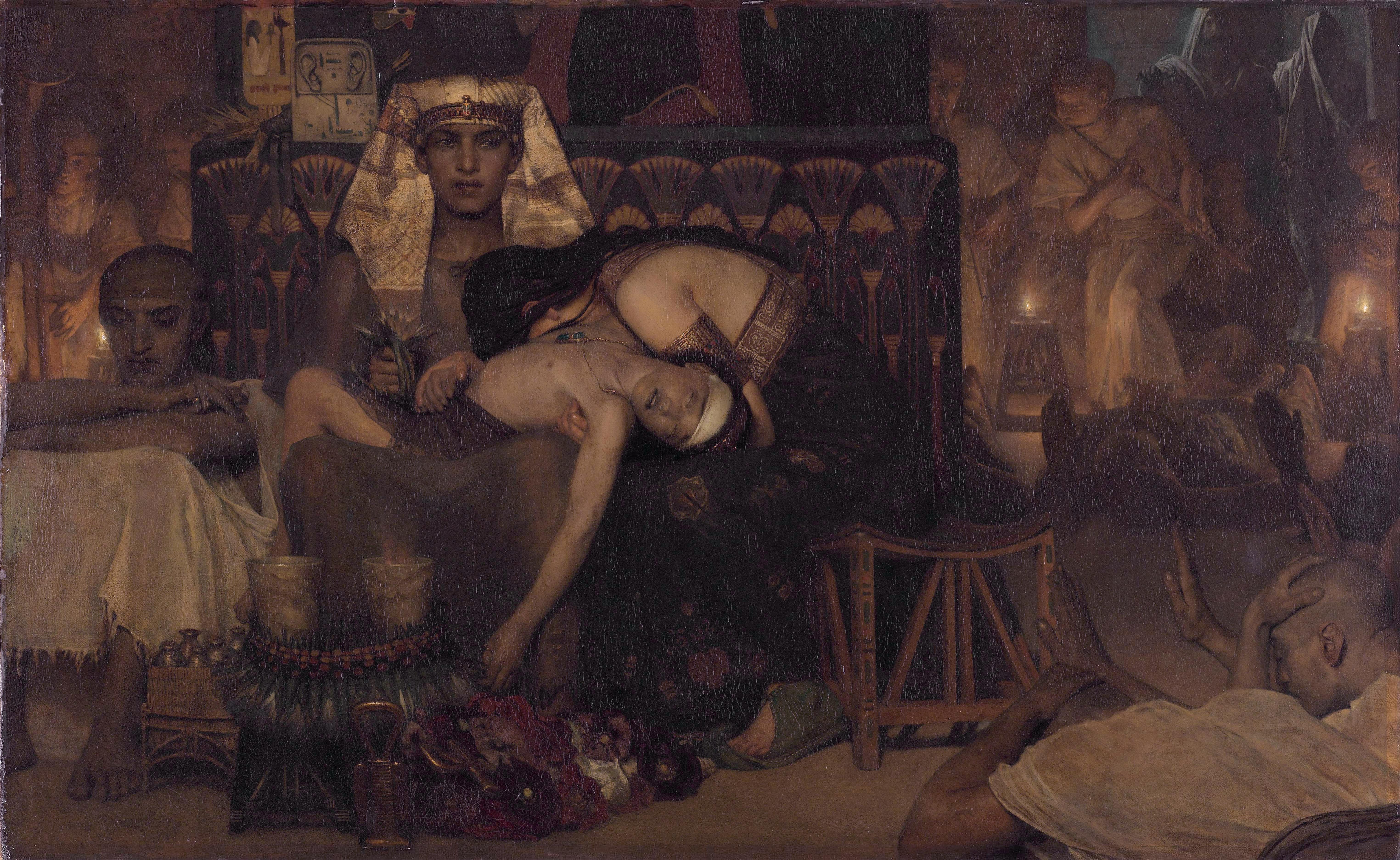 HD wallpaper, Holy Bible, Egypt, Classic Art, The Death Of The Firstborn, Lawrence Alma Tadema