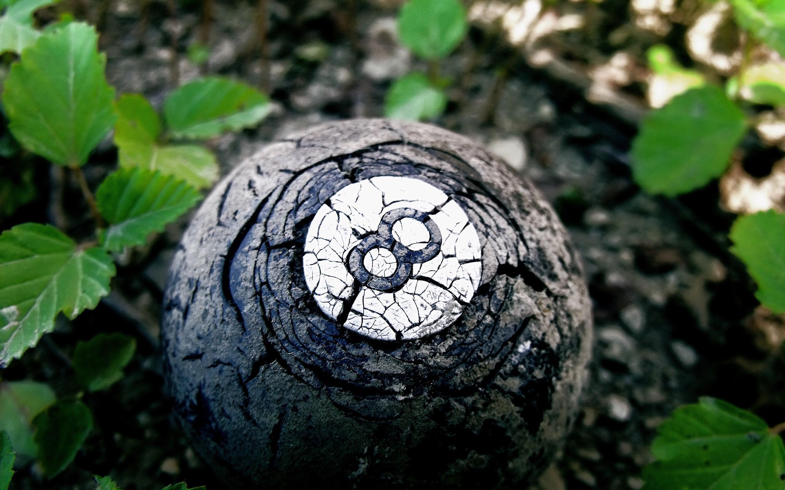 HD wallpaper, Numbers, Leaves, Cracked, Closeup, Decay, Old, Plants, 8 Ball, Macro