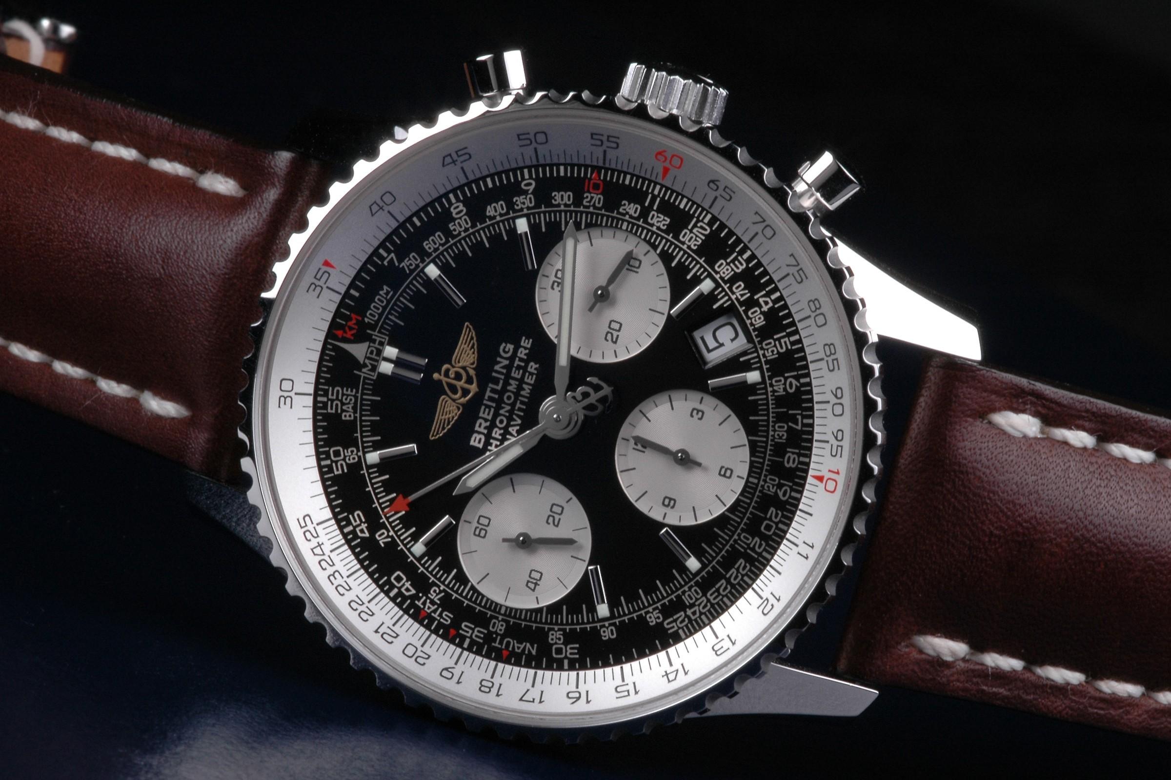 HD wallpaper, Luxury Watches, Technology, Chronometre, Wristwatch, Tachymeter, Watch, Closeup, Breitling, Numbers