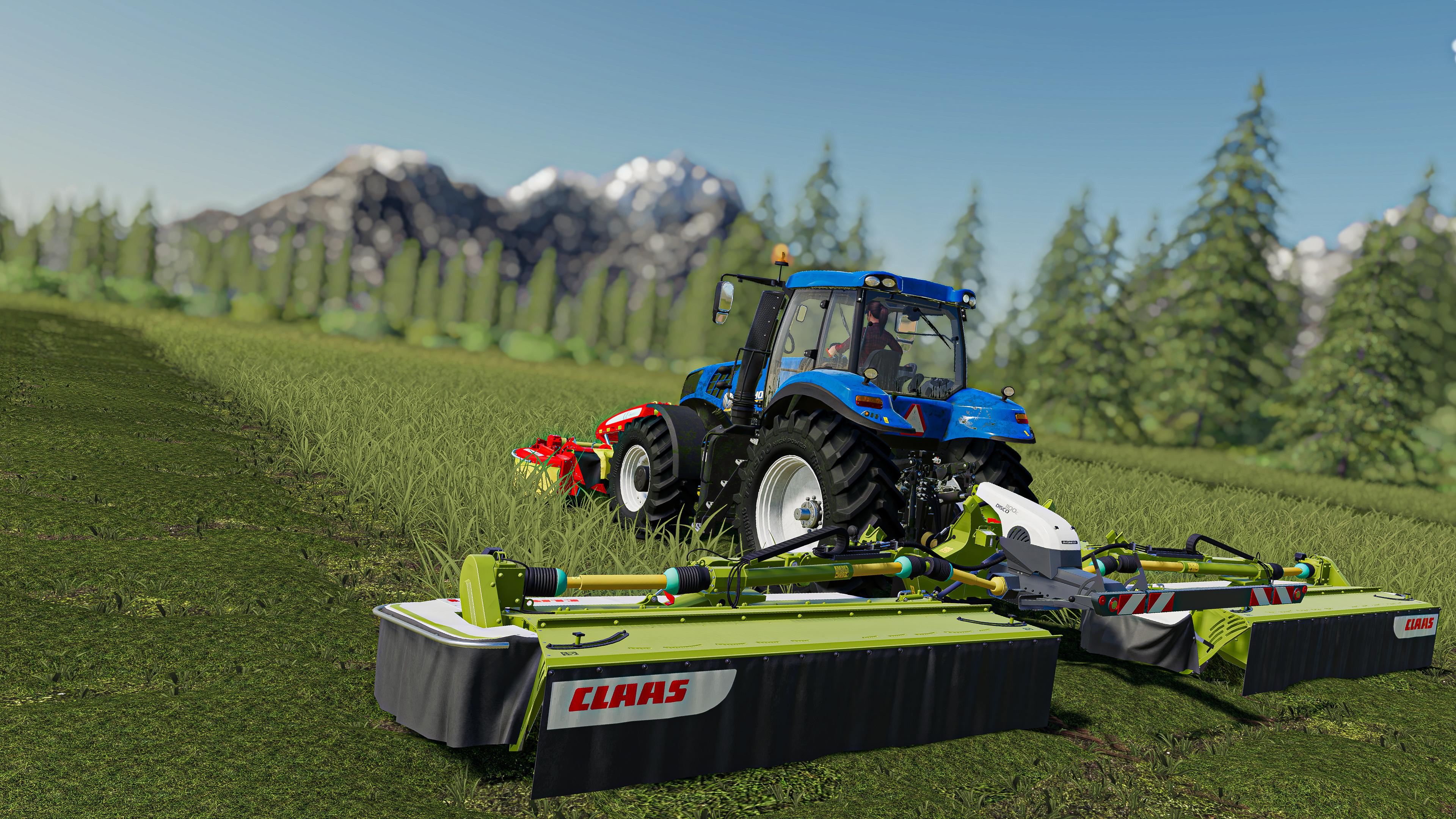 HD wallpaper, Farming Simulator, Tractors, Farming Simulator 2019, Farming, Field