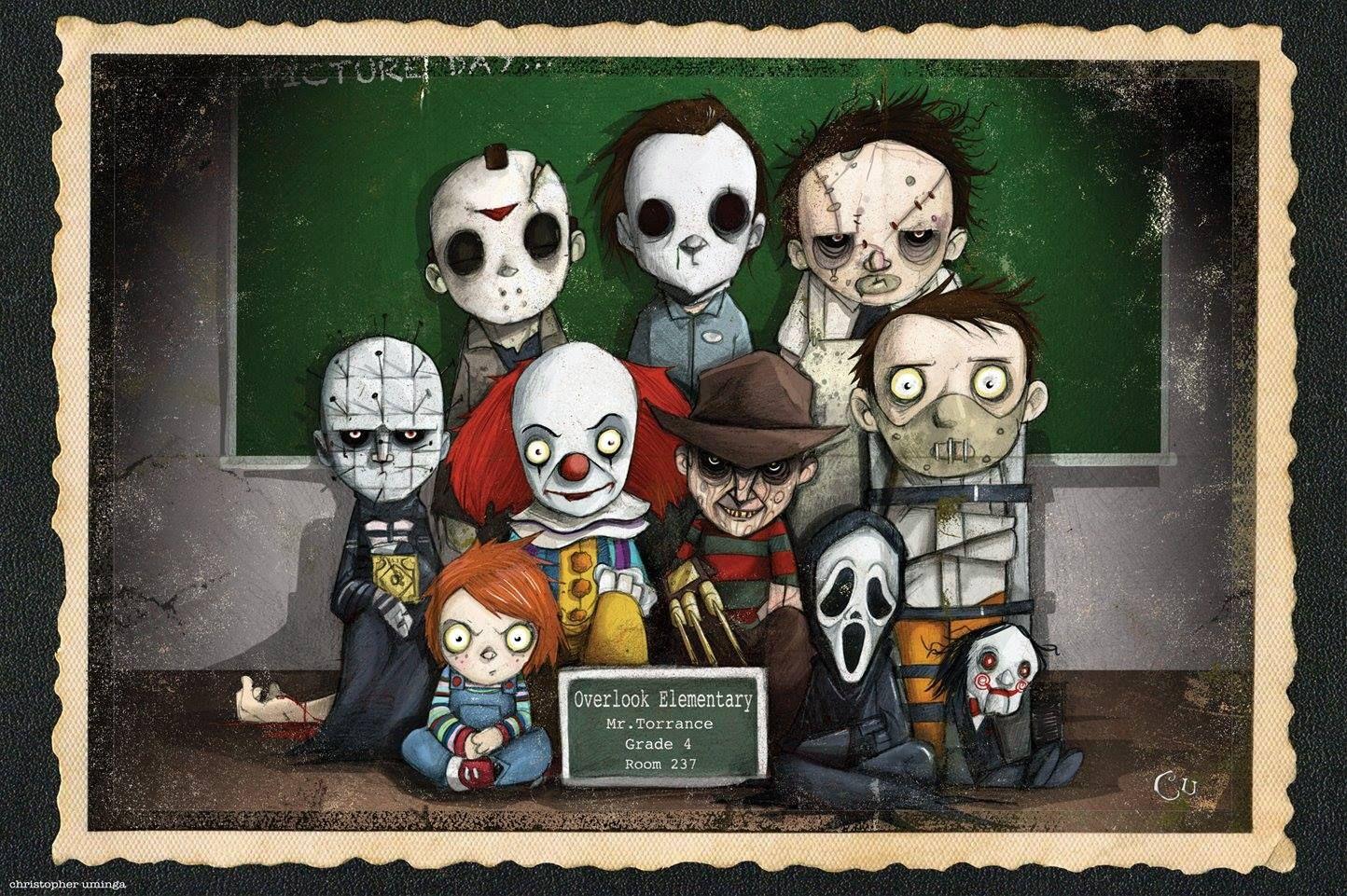 HD wallpaper, Leatherface, Chucky, Michael Myers, Freddy Krueger, Scream, Jason Voorhees, Ghostface, Movie Characters, Pennywise, Christopher Uminga, Saw, The Shining, Jigsaw, Hannibal Lecter
