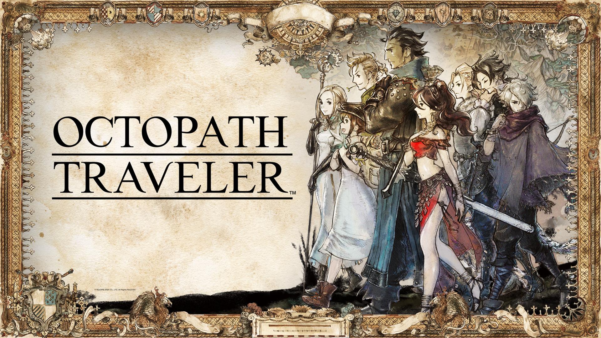 HD wallpaper, Octopath Traveler, Staff, Bow, Video Games, Video Game Art, Sword