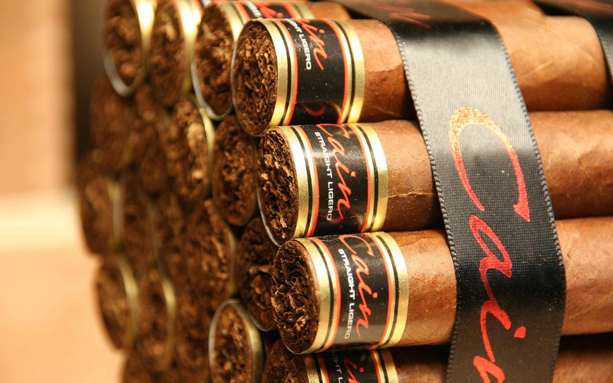 HD wallpaper, Cigars, Closeup, Brown, Tobacco, Photography