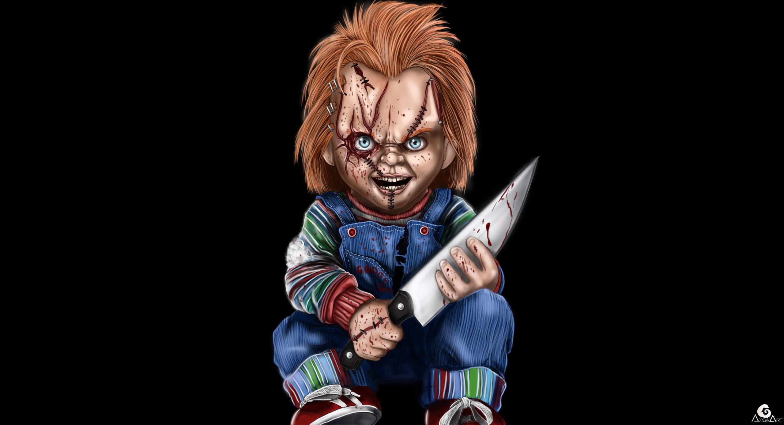 HD wallpaper, Movie Characters, Chucky, Puppets, Knife, Horror