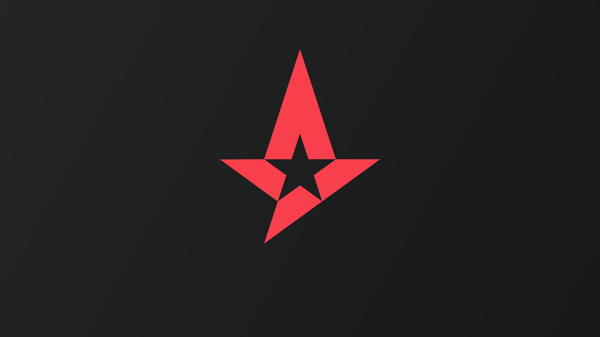 HD wallpaper, Counter Strike, Simple Background, Astralis, Logo