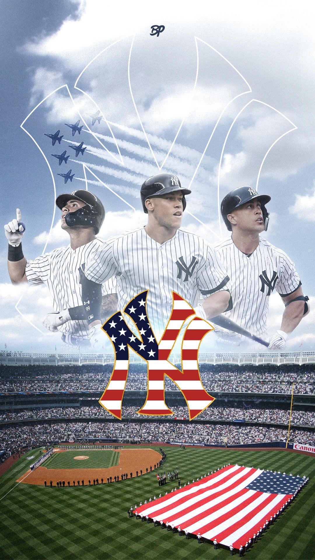 HD wallpaper, Team Pride, Baseball Wallpapers, Mobile Full Hd New York Yankees Background Image, New York Yankees, 1080X1920 Full Hd Phone, Memorable Images