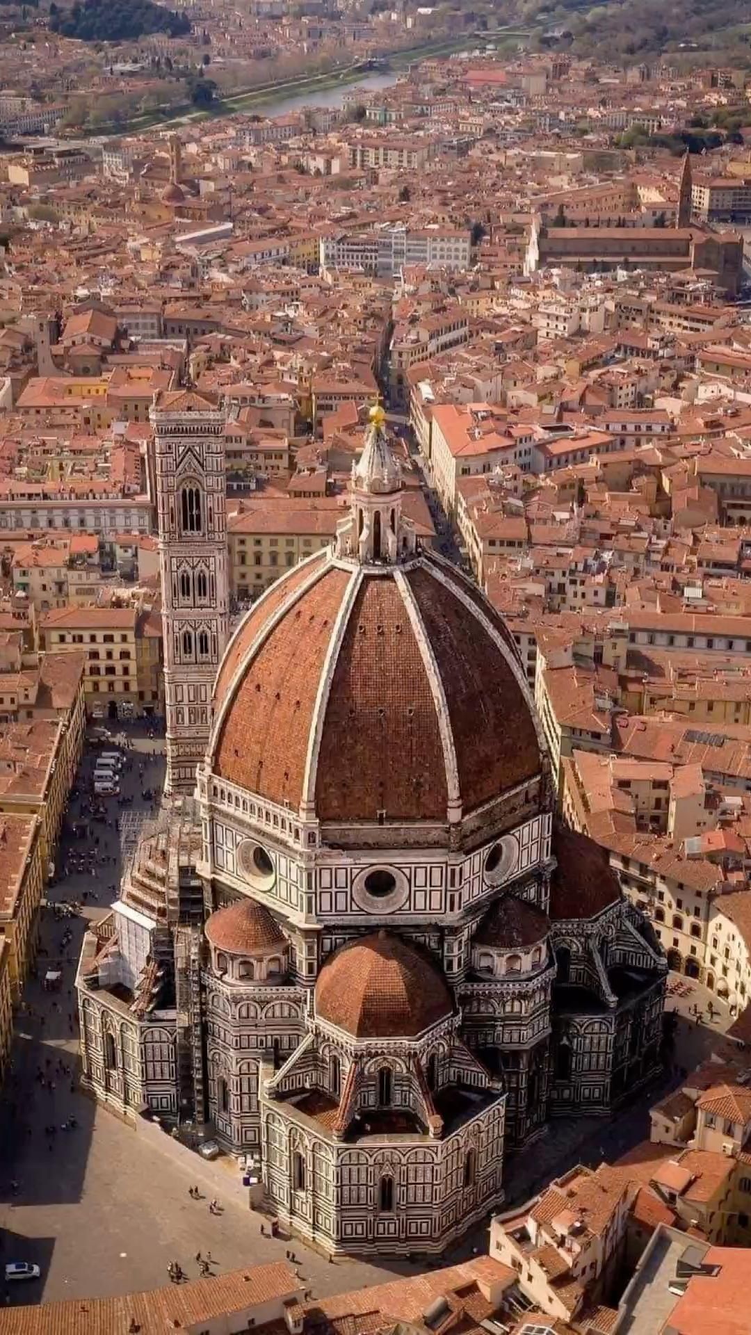 HD wallpaper, Phone Full Hd Florence Cathedral Wallpaper Image, 1080X1920 Full Hd Phone, Creative Vision, Design Aesthetics, Artistic Inspiration, Architectural Wallpaper