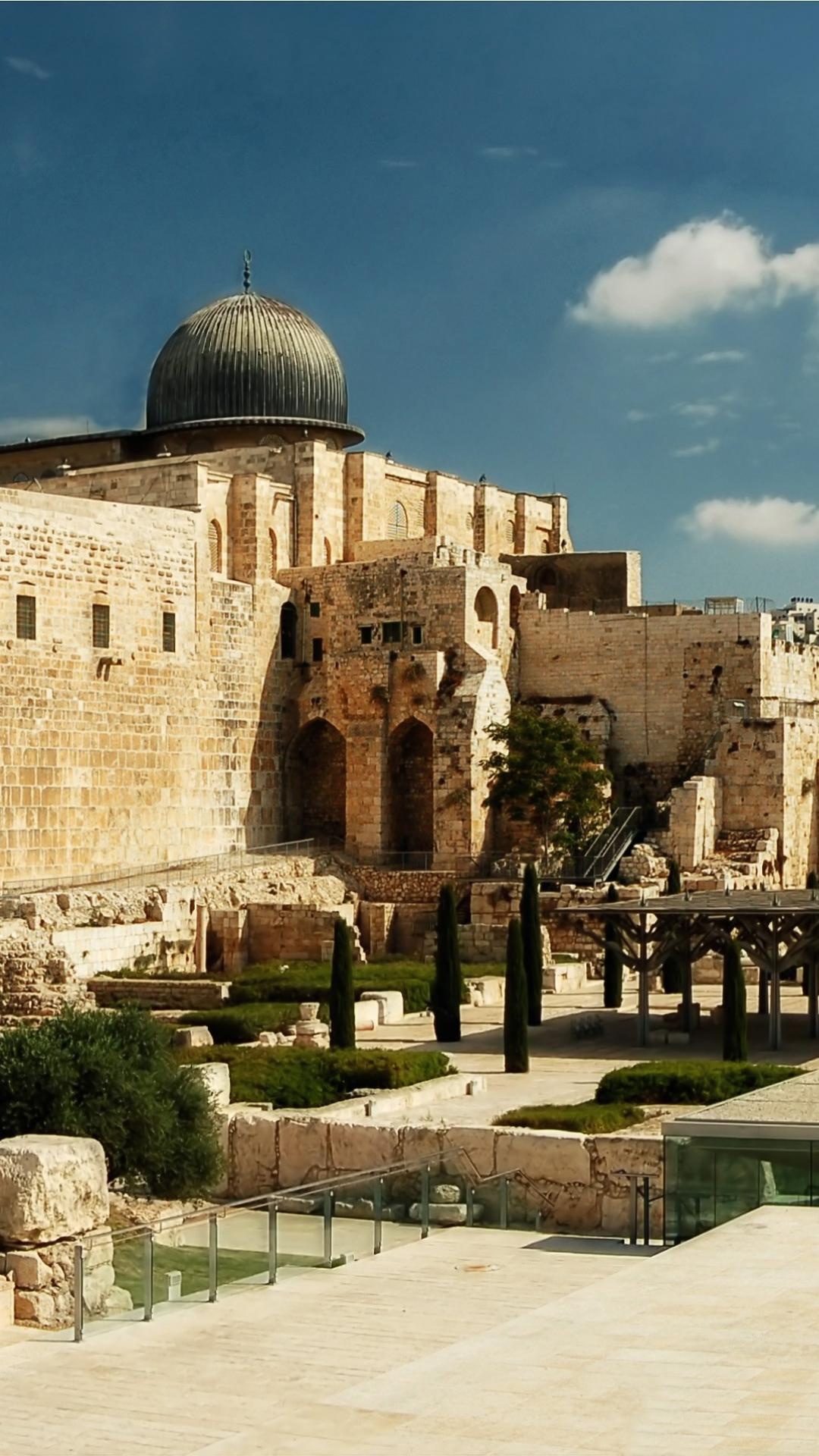 HD wallpaper, 1080X1920 Full Hd Phone, Mobile 1080P Jerusalem Background, Sacred Landmarks, Ancient History, Cultural Heritage, Jerusalem Travels