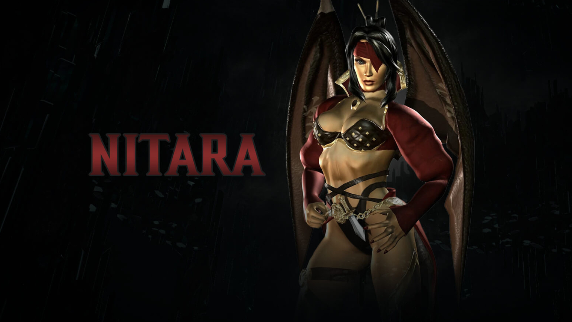 HD wallpaper, Nitara, Dashfight, Desktop Full Hd Nitara Background, Mortal Kombat Female Characters, 1920X1080 Full Hd Desktop