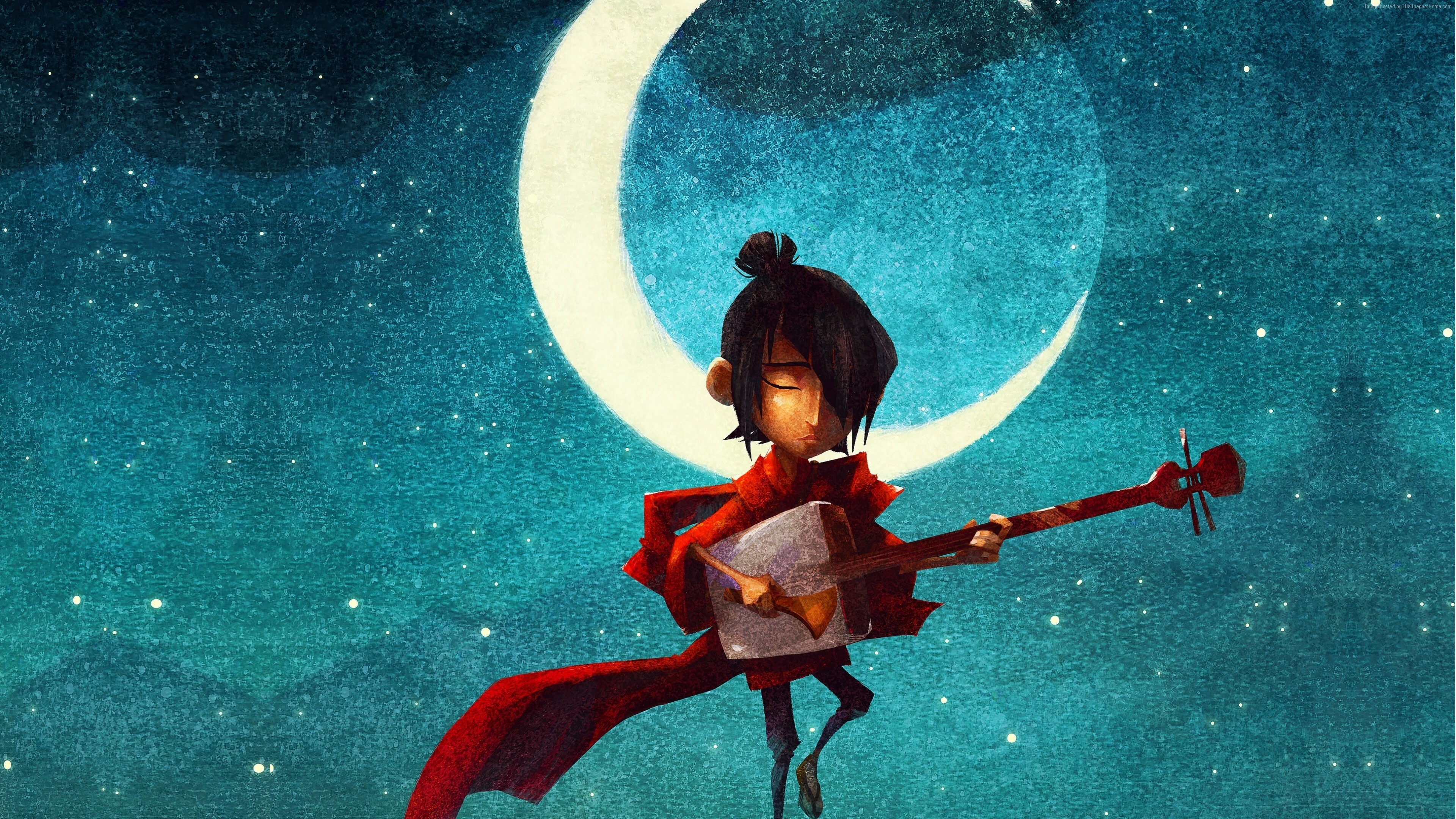 HD wallpaper, Hd Movies, Stunning Wallpapers, Breathtaking Visuals, Desktop 4K Kubo And The Two Strings Background Photo, 3840X2160 4K Desktop, 2016 Kubo And The Two Strings