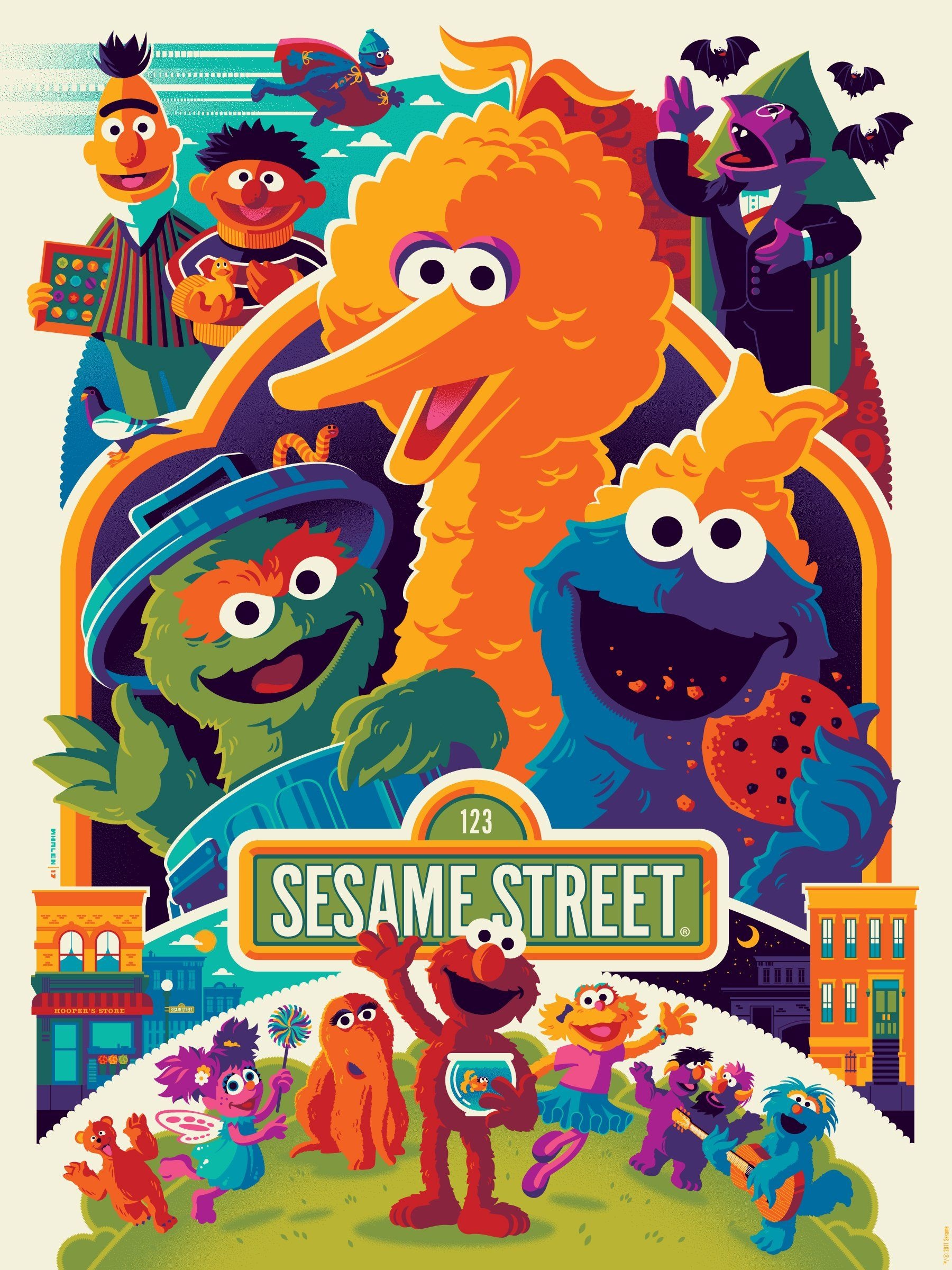 HD wallpaper, Iconic Entertainment, 1800X2400 Hd Phone, Beloved Educational Series, Memorable Characters, Mobile Hd Sesame Street Background Photo, Sesame Street Animation