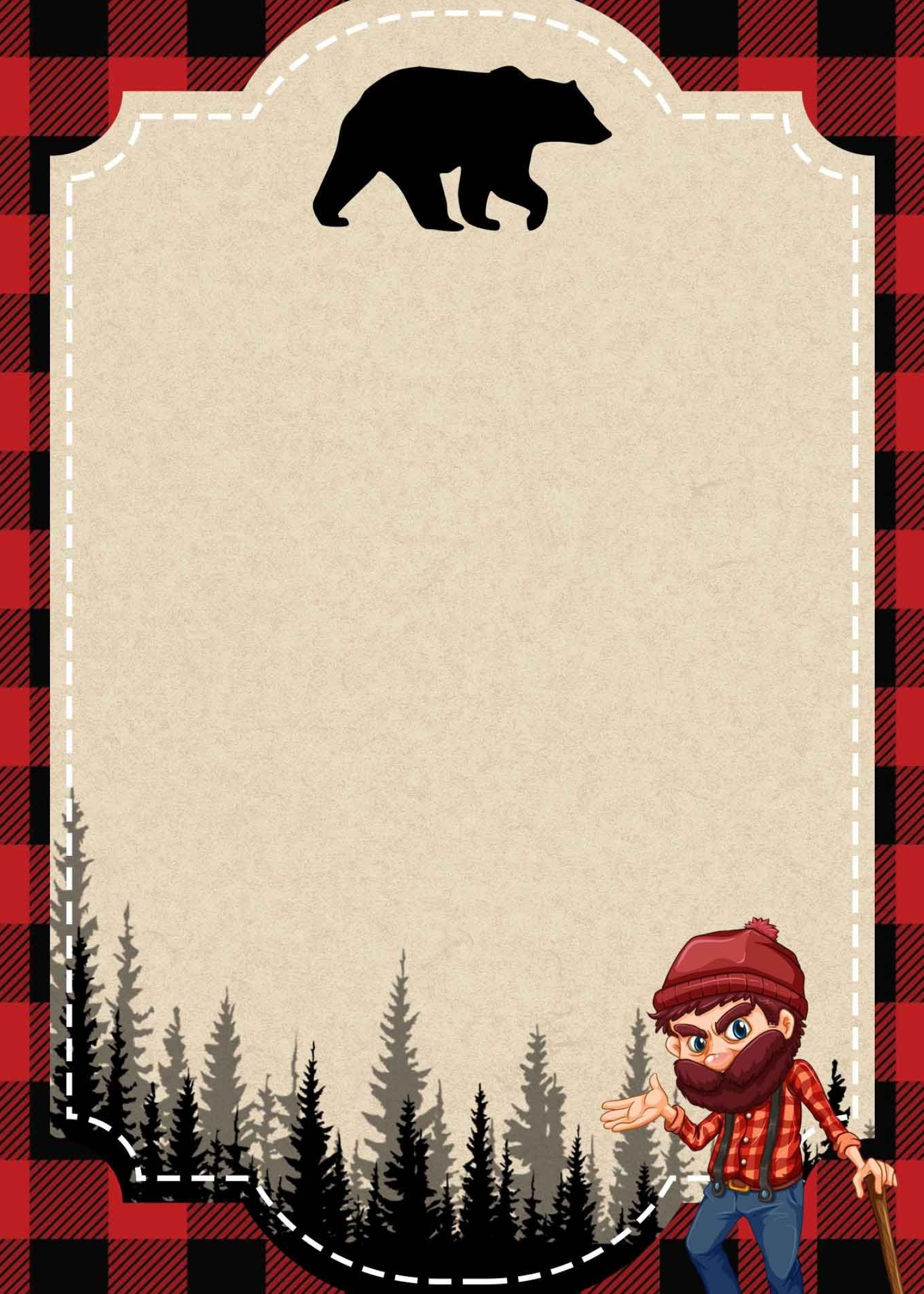 HD wallpaper, Birthday Card Template, Mobile Hd Lumberjack Background Photo, Free Design, 1500X2100 Hd Phone, Printable Lumberjack Birthday Invitation, Birthday Invitation Templates