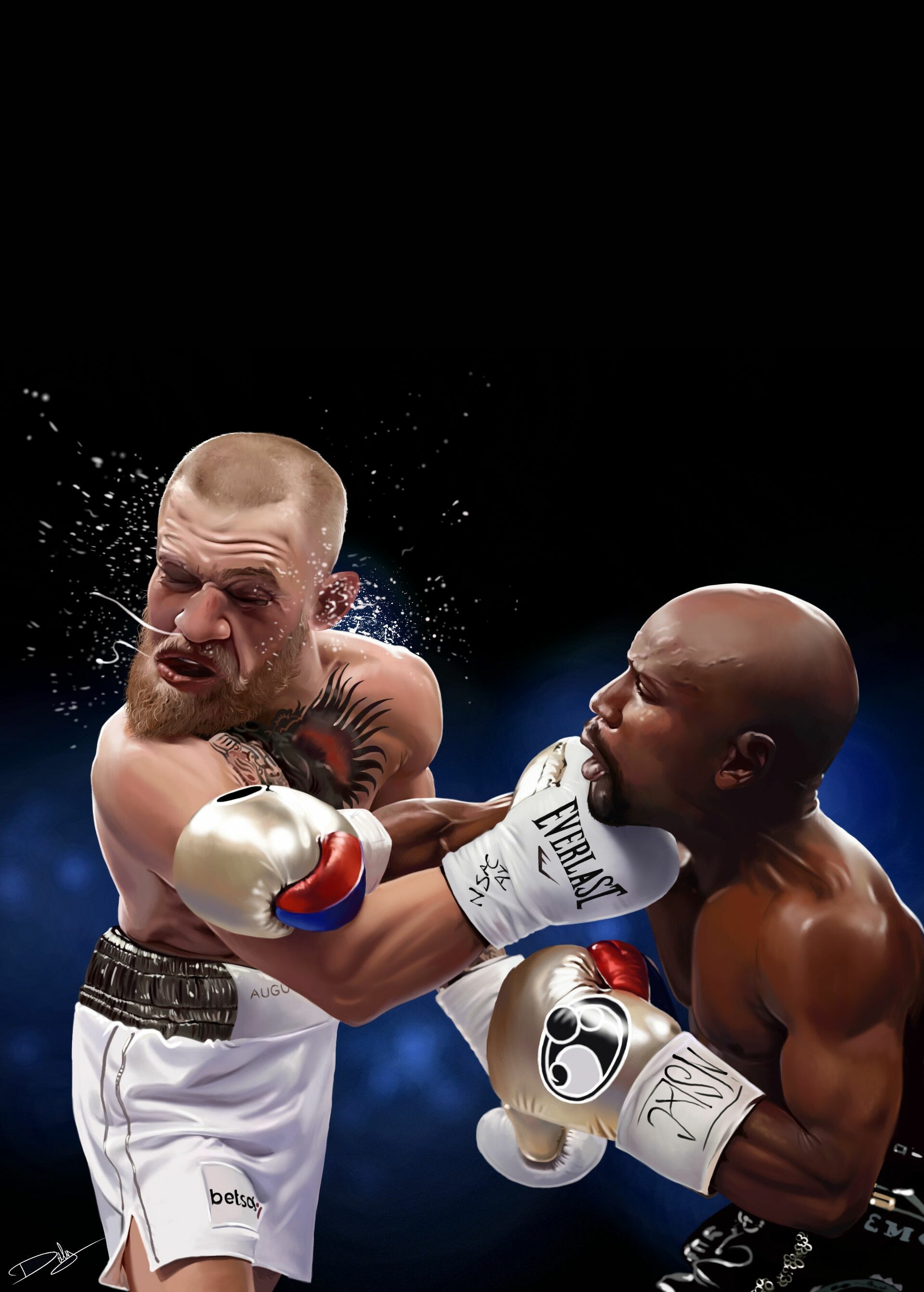 HD wallpaper, Boxing Vs Ufc, 1920X2690 Hd Phone, Iphone Hd Floyd Mayweather Background Image, Sporting Spectacle, Floyd Mayweather Vs Conor Mcgregor, Athletic Showdown
