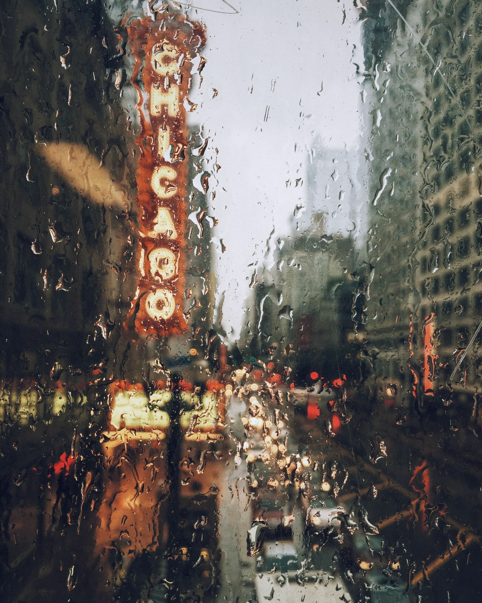 HD wallpaper, Rain In The City, Chicago Rain, Mobile Hd Rain Background Photo, 1640X2050 Hd Phone, Captivating Showers, Hd Urban Backgrounds