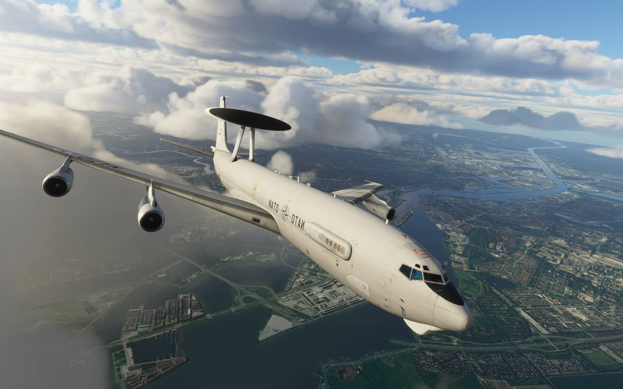 HD wallpaper, Fsx Import Showcase   Aircraft   Microsoft Flight Simulator Forums 2560X1600, Desktop Hd Boeing E 3 Wallpaper Image