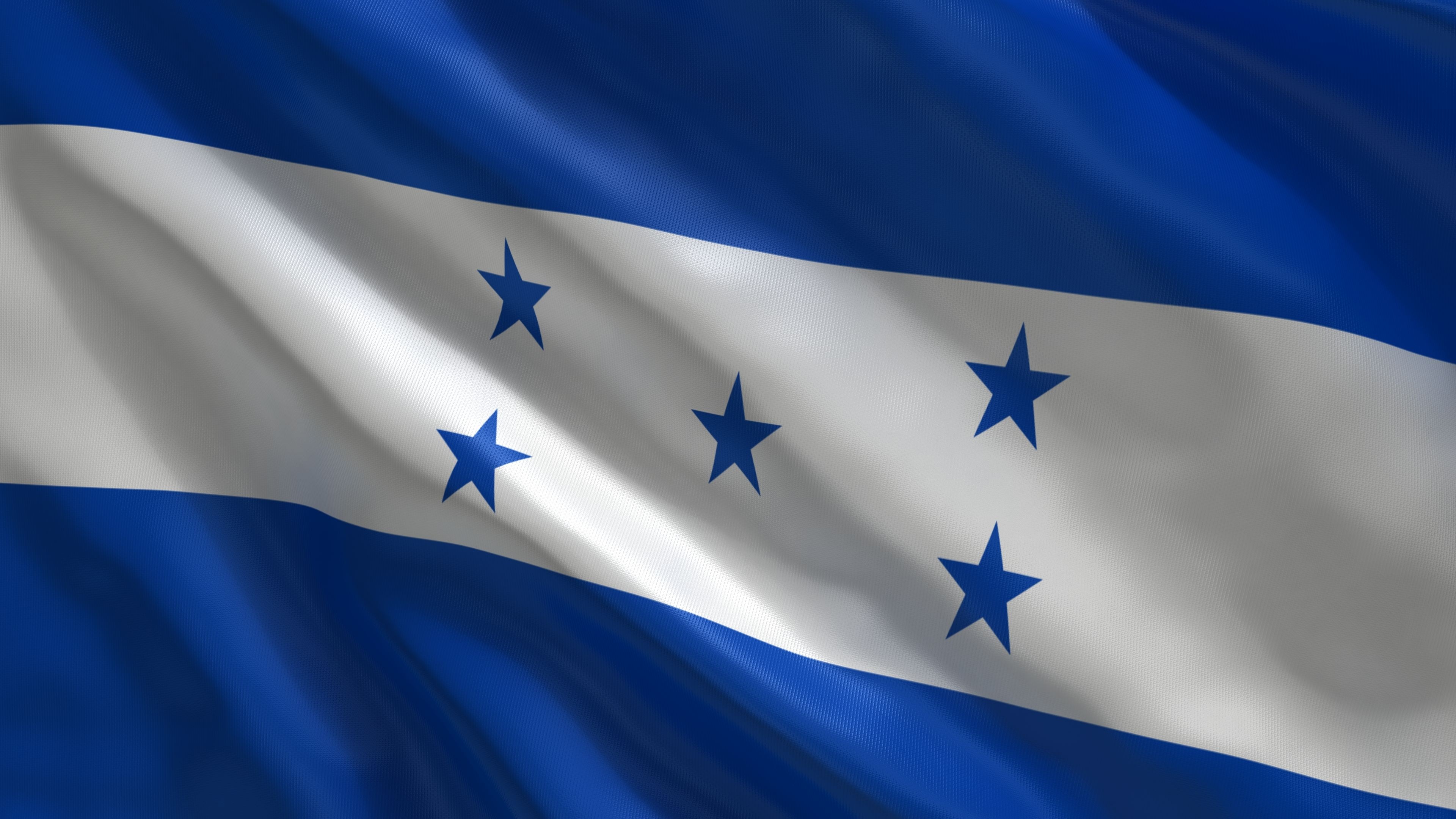 HD wallpaper, Bandera Honduras, 3840X2160 4K Desktop, National Flag Of Honduras, World Flags, Desktop 4K Roatan Background, Honduras Flag