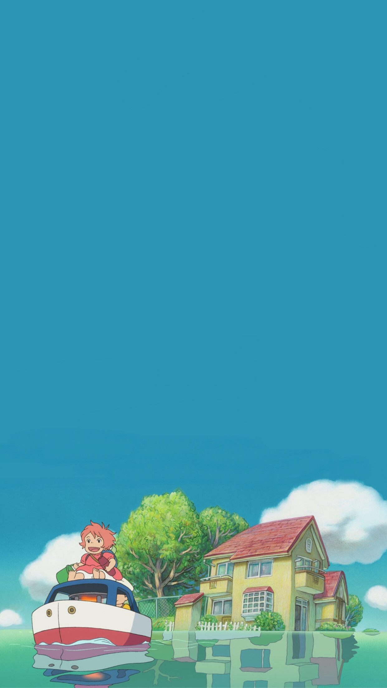 HD wallpaper, Freetoedit, Ponyo, Mayakofukada, 1250X2210 Hd Phone, Mobile Hd Ponyo Background Image, Ghibli