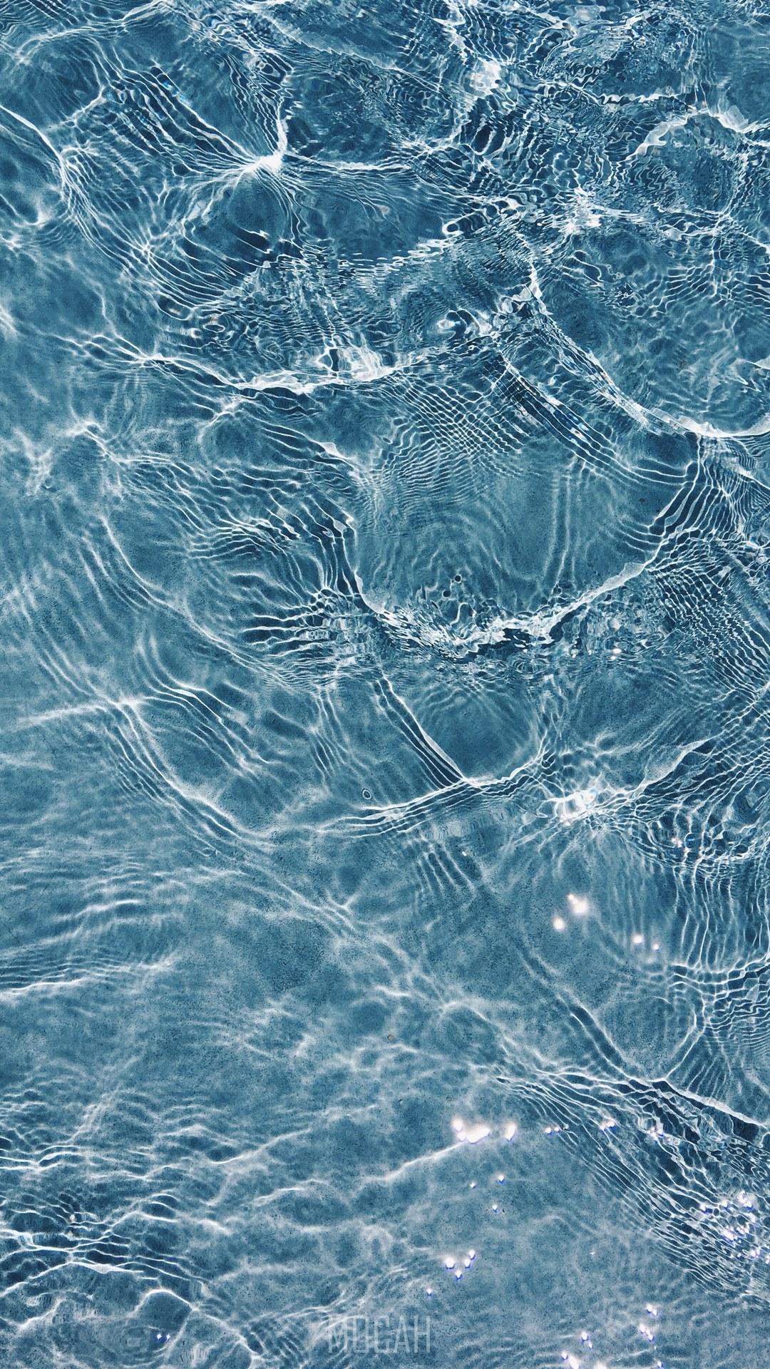 HD wallpaper, 1080X1920, Swimming Pool Reflections, Motorola Moto G4 Plus Wallpaper 1080P, A Reflection And Ripples In A Swimming Pool