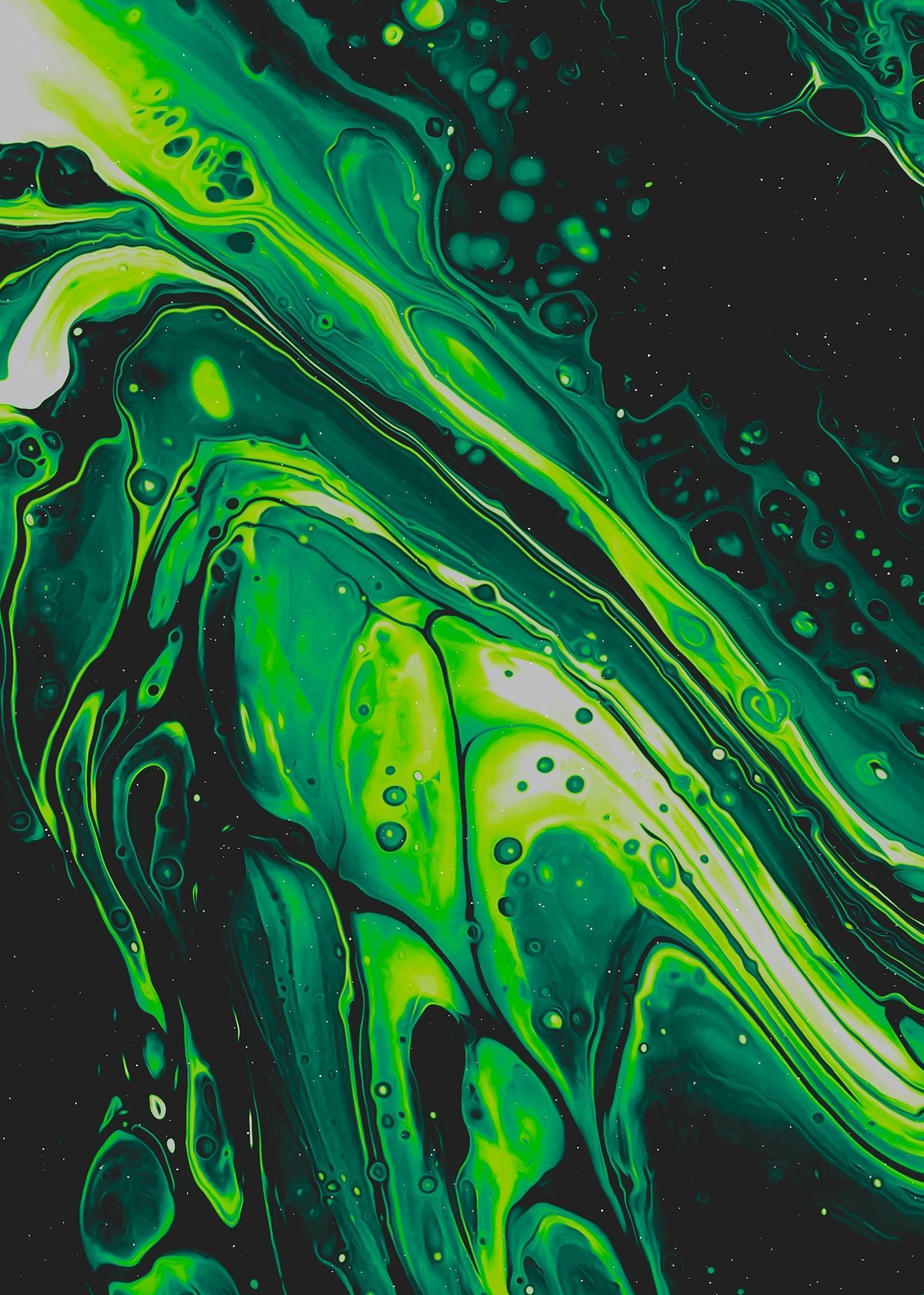 HD wallpaper, Trippy, Abstract, Psychedelic, Green