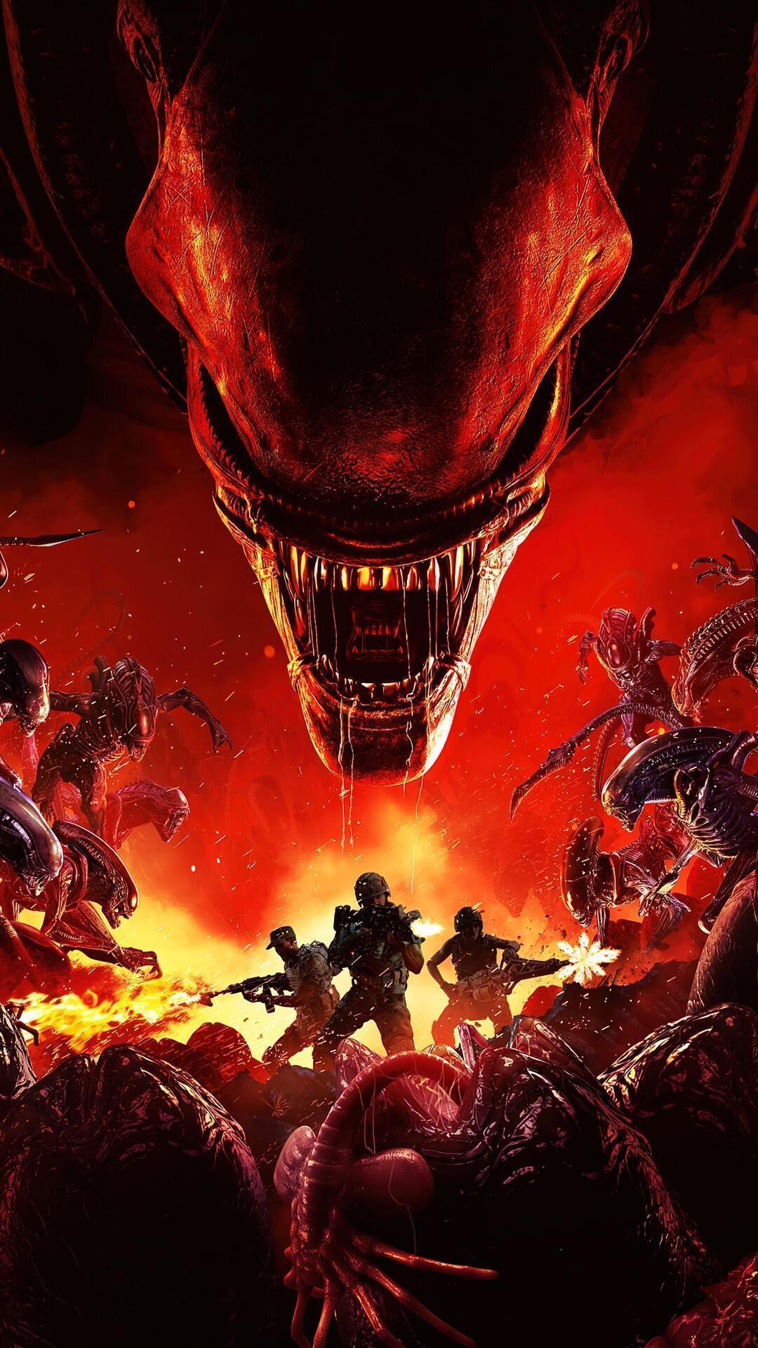 HD wallpaper, Aliens Fireteam Elite, Video Game, Xenomorph
