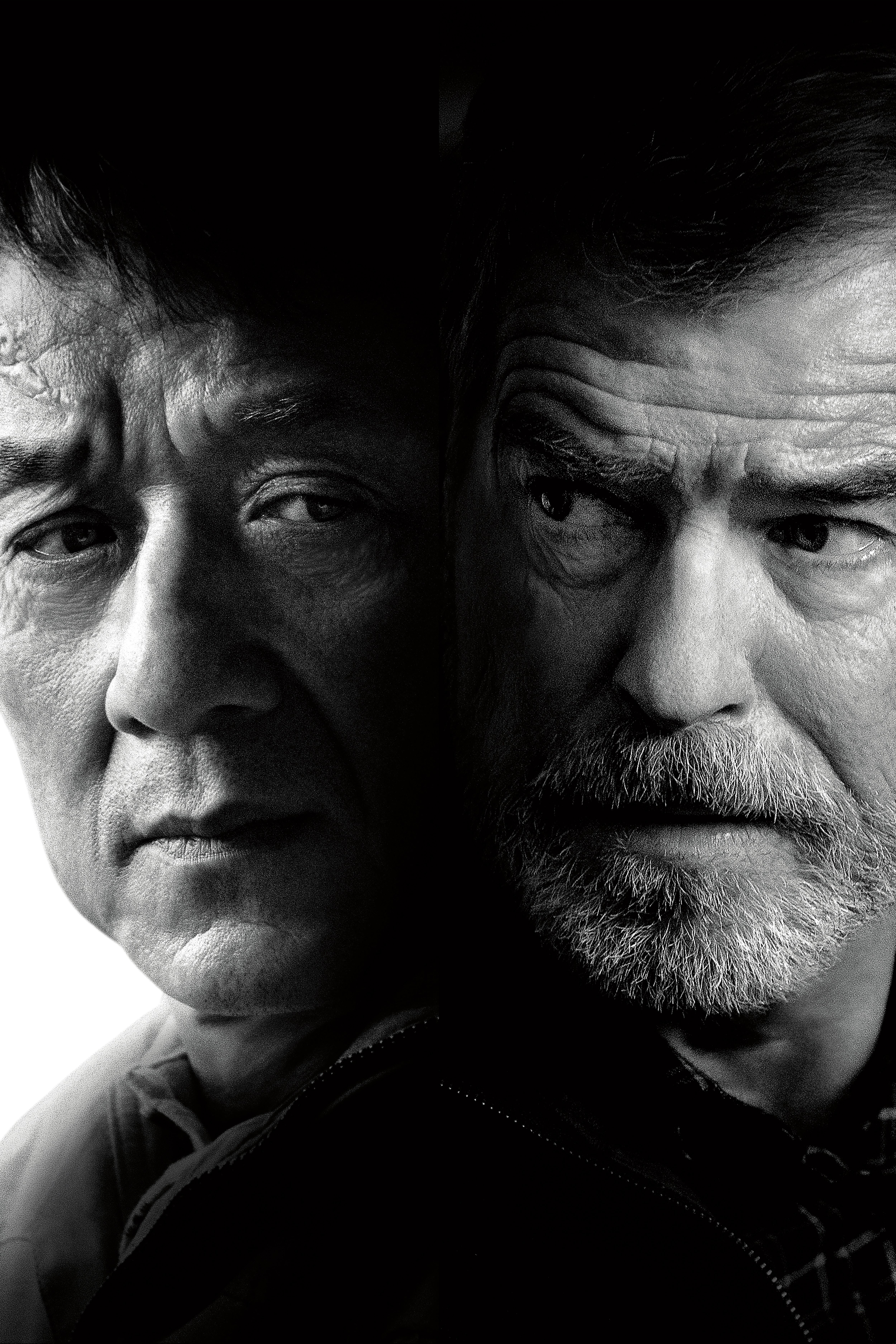 HD wallpaper, Face, The Foreigner 2017, Pierce Brosnan, Black And White, Jackie Chan, Two, Men, 4K, 5K