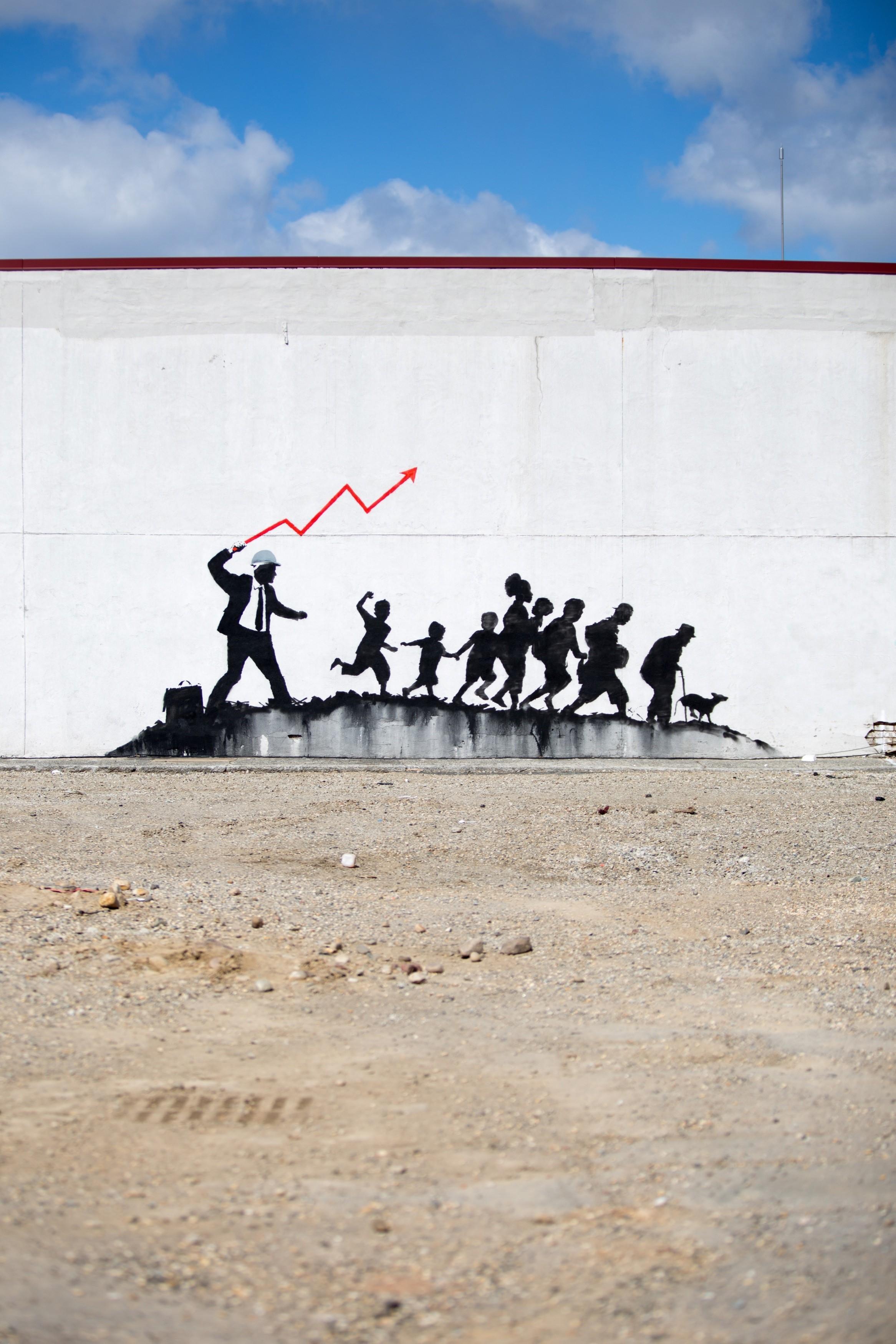 HD wallpaper, Urban, Concrete, Graffiti, Street Art, Banksy