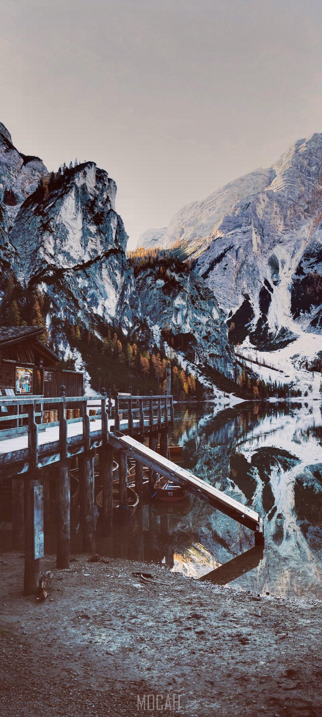 HD wallpaper, Xiaomi Black Shark 3S Hd Download, Dreamy Morning At Lake Of Instagram, 1080X2400