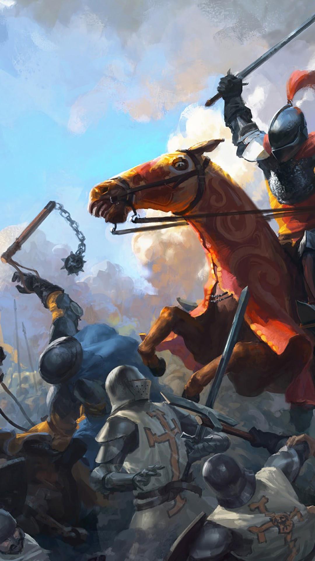HD wallpaper, Epic, Knight, Medieval, Army 3840X2160 Hd, Battle