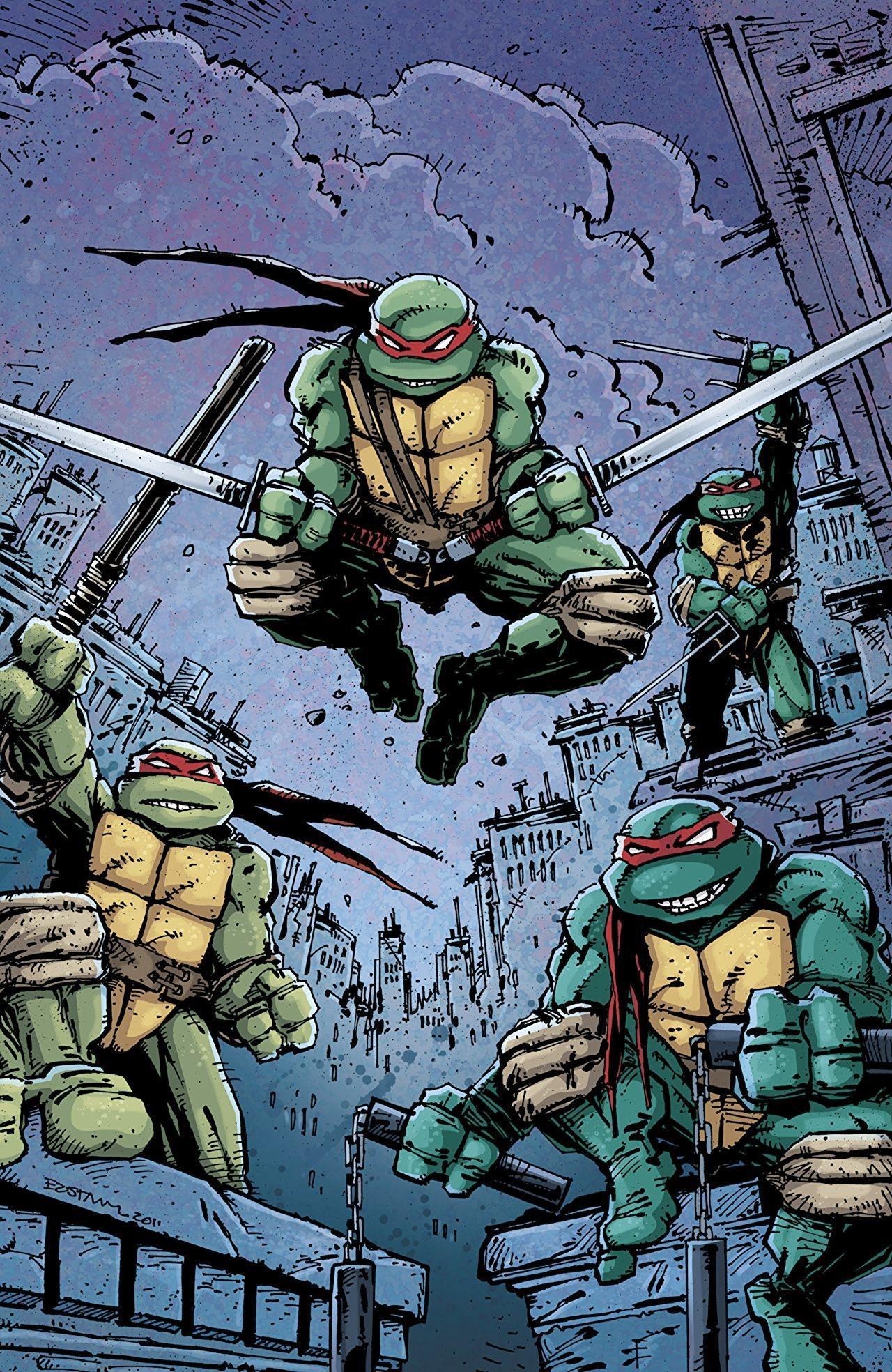 HD wallpaper, Teenage Mutant Ninja Turtles, Idw, Comics, Kevin Eastman