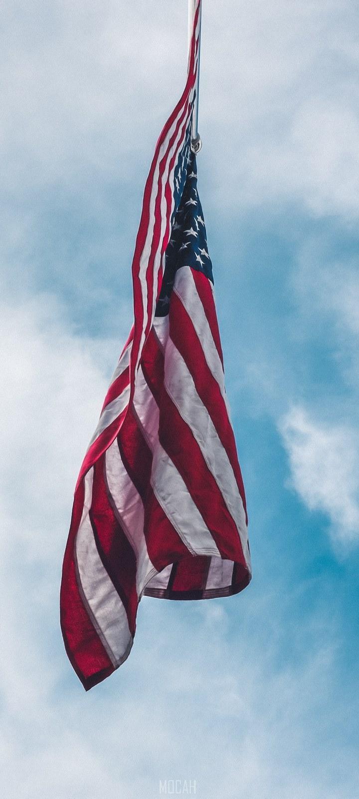HD wallpaper, 720X1600, Oppo A9 2020 Background, Flag Usa Patriotic And American Flag Hd