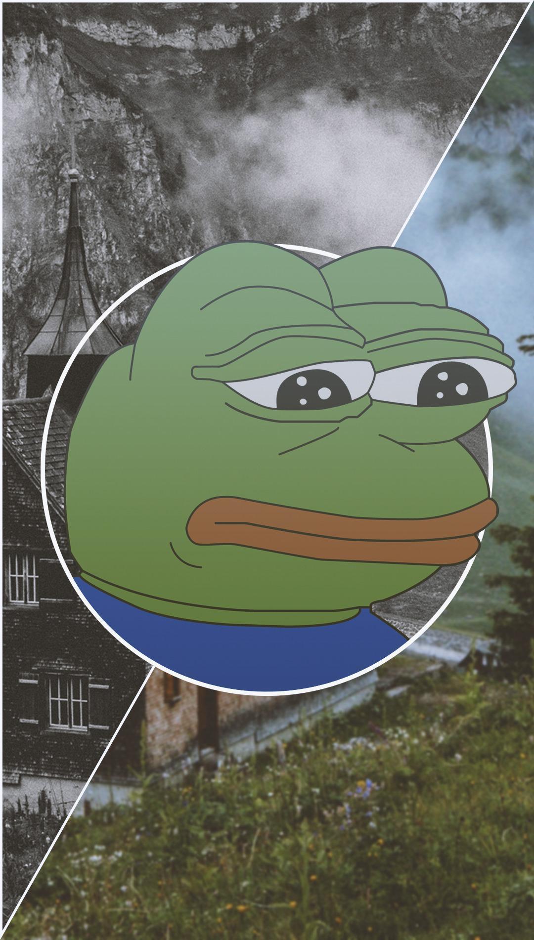HD wallpaper, Frog, Green, Picture In Picture, Pepe Meme