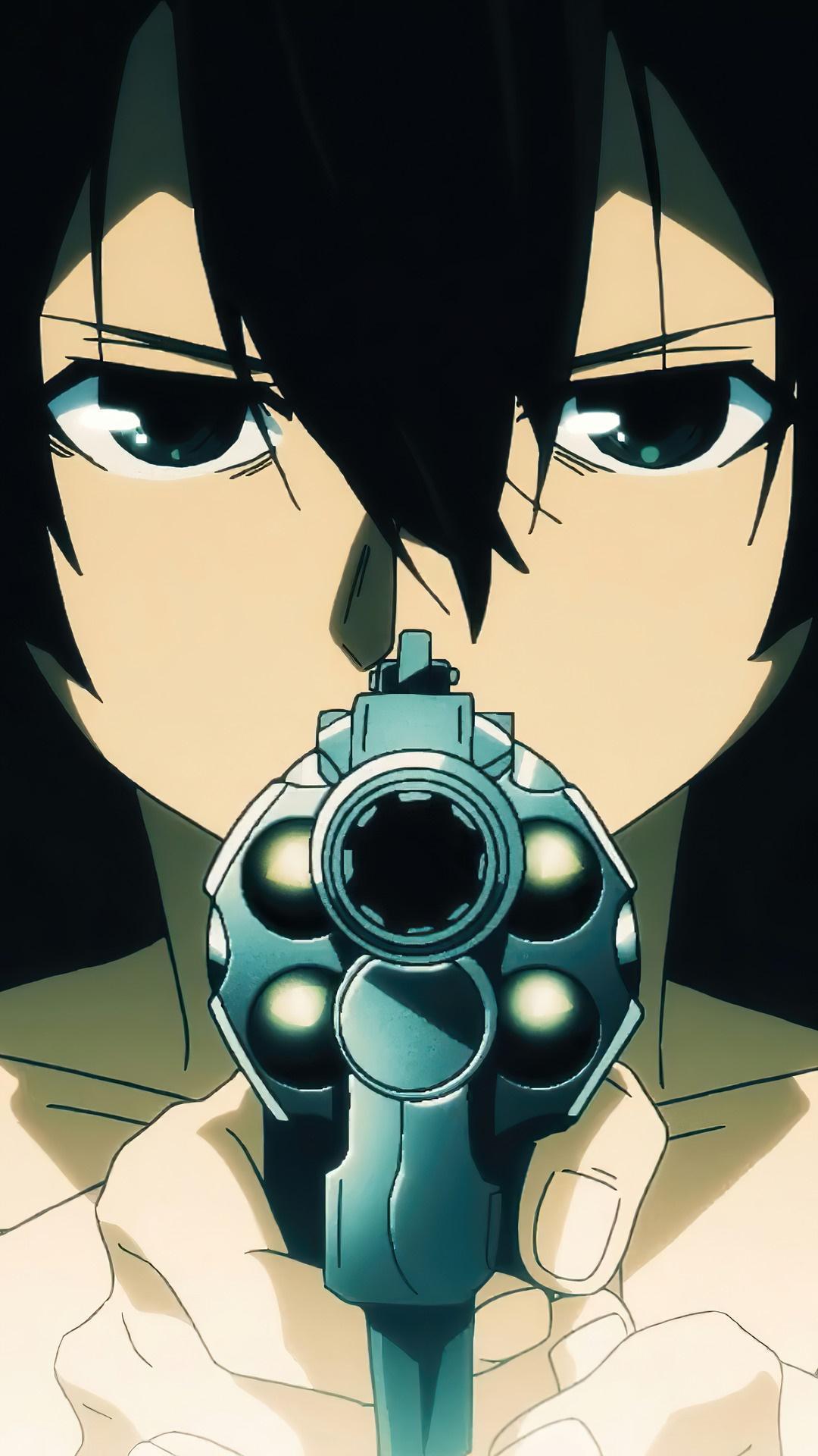 HD wallpaper, Shuichi Kagaya, Pistol, Gleipnir, Anime