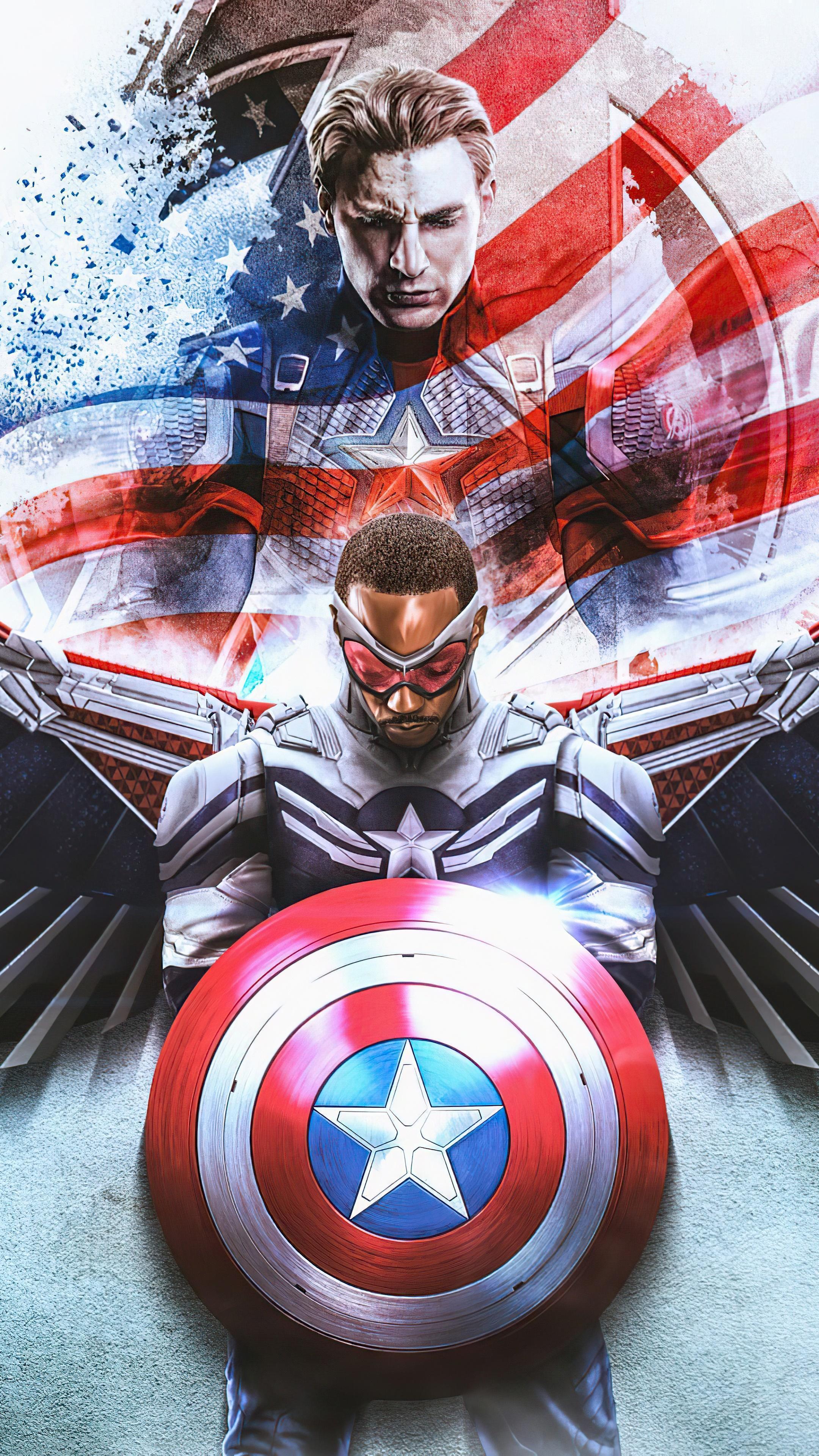 HD wallpaper, Captain America, The Falcon And The Winter Solider, Anthony Mackie, Tv Shows