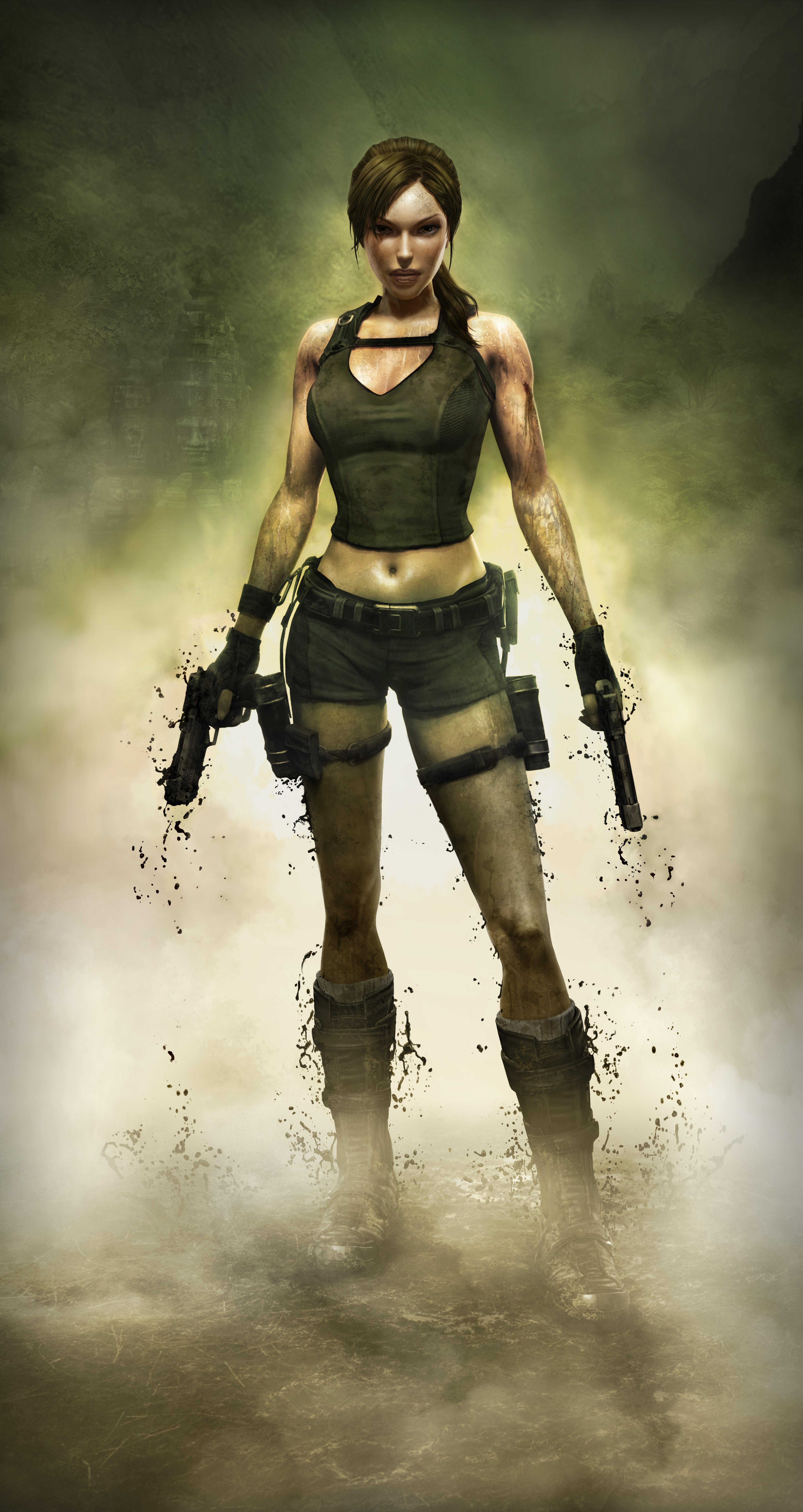 HD wallpaper, Tomb Raider Underworld, 5K, Pistols, Lara Croft, 4K