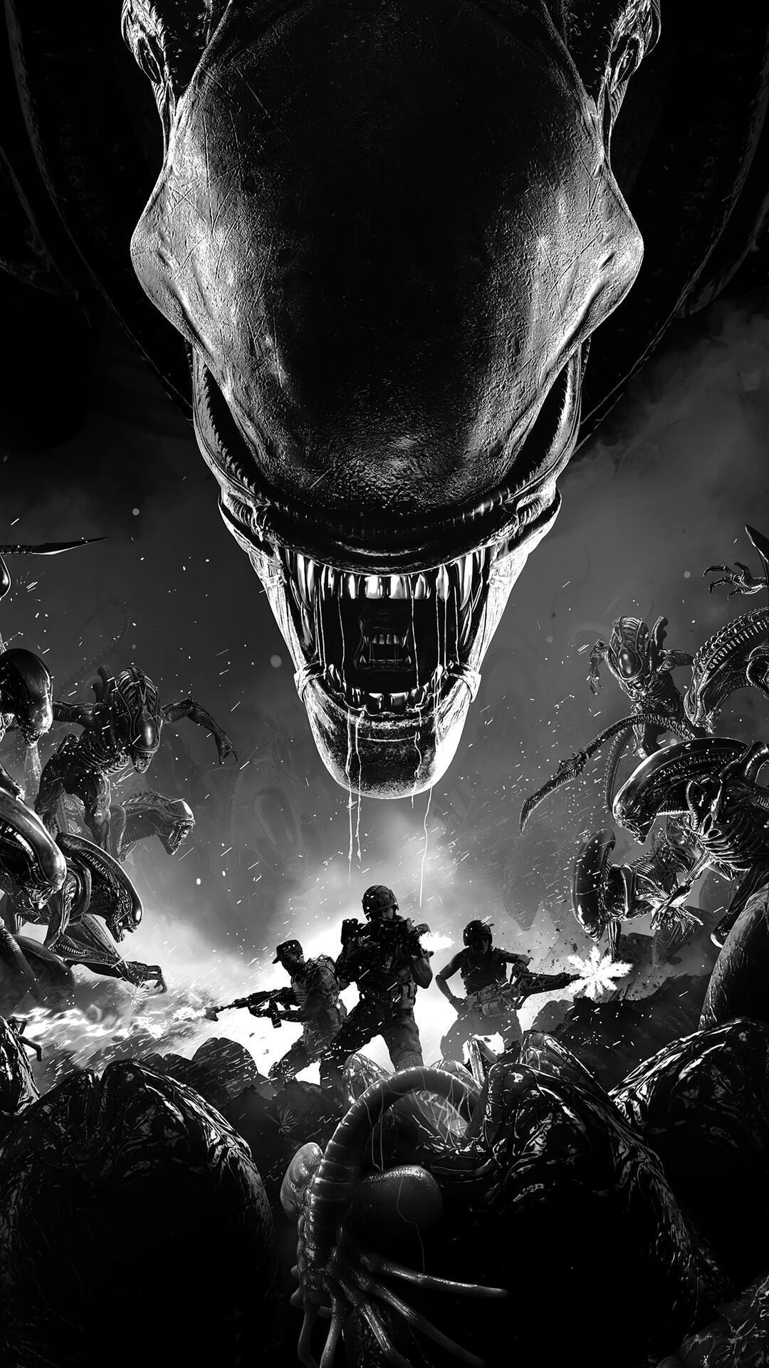 HD wallpaper, Xenomorph, Video Game, Aliens  Fireteam Elite