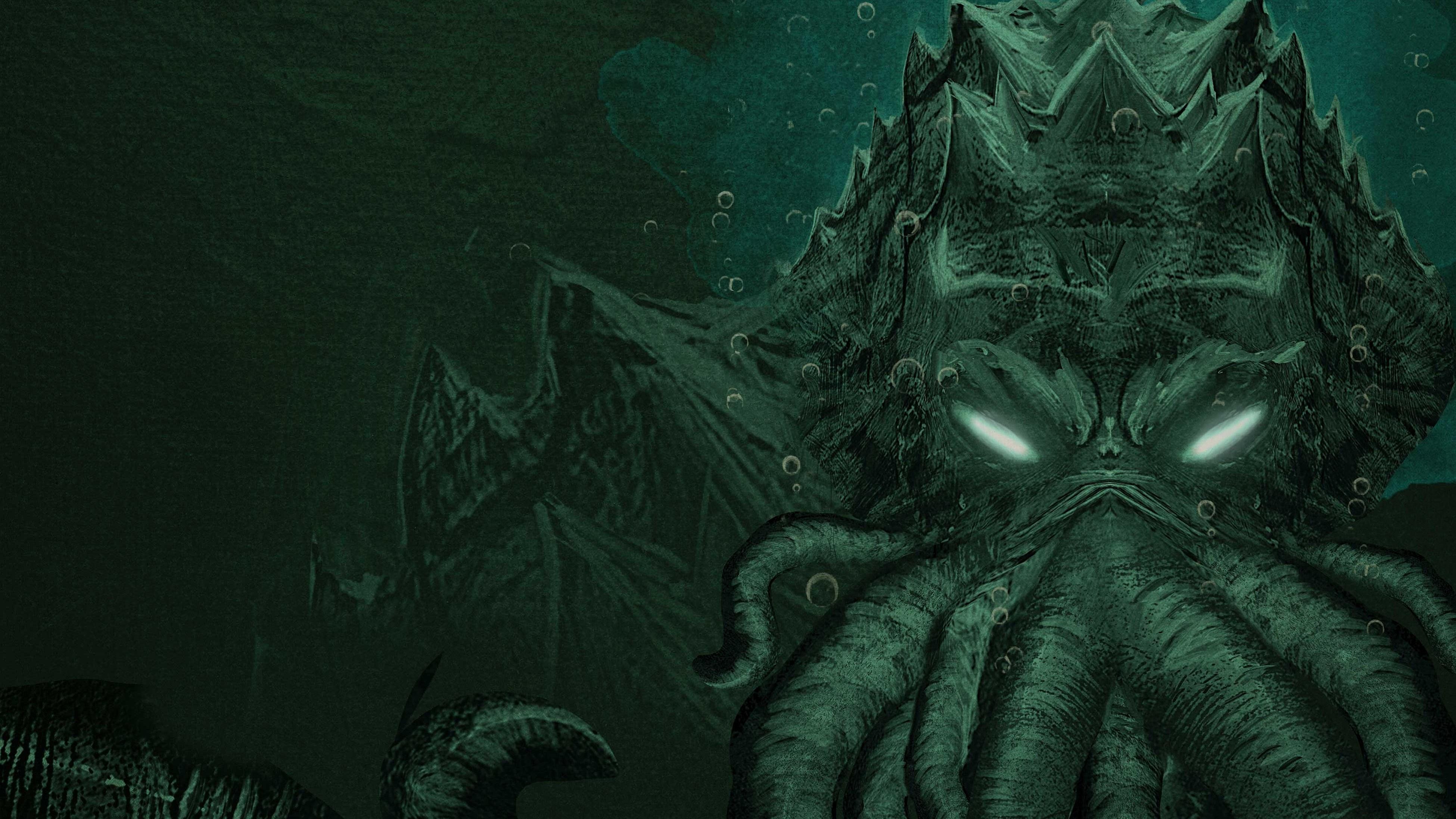 HD wallpaper, 3900X2194 Free Screensaver Wallpapers For Cthulhu