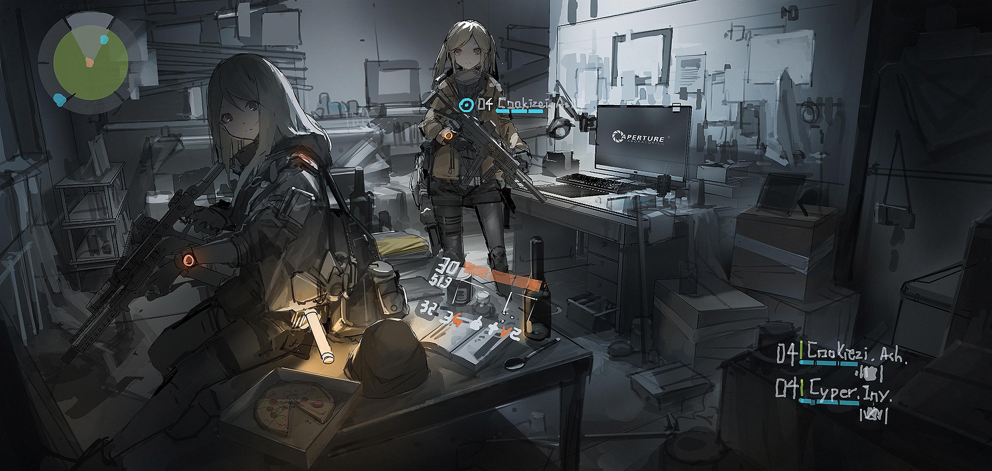 HD wallpaper, Anime Aperture Laboratories Tom Clancys The Division Anime Girls