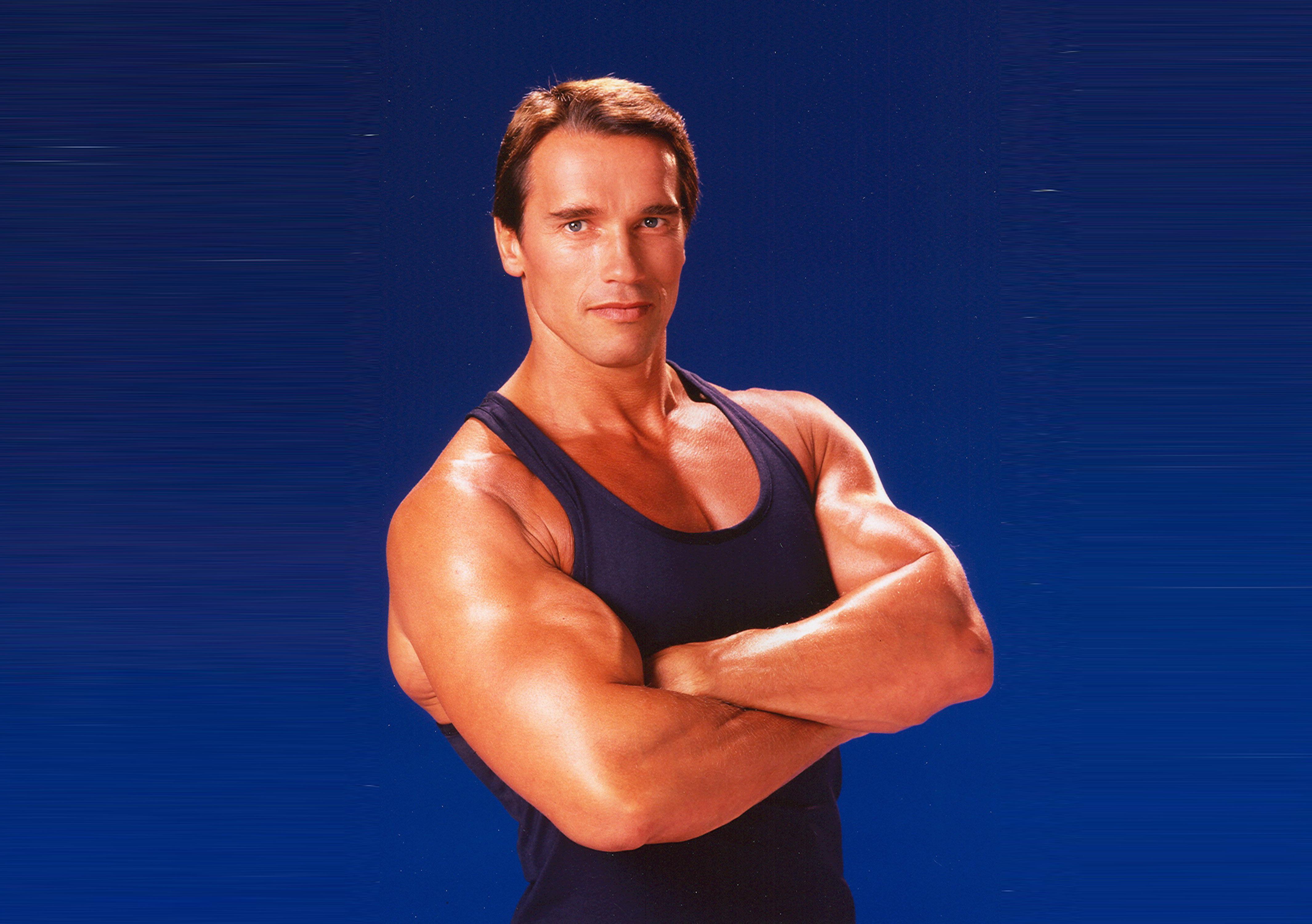 HD wallpaper, 4K, Arnold Schwarzenegger, Bodybuilder