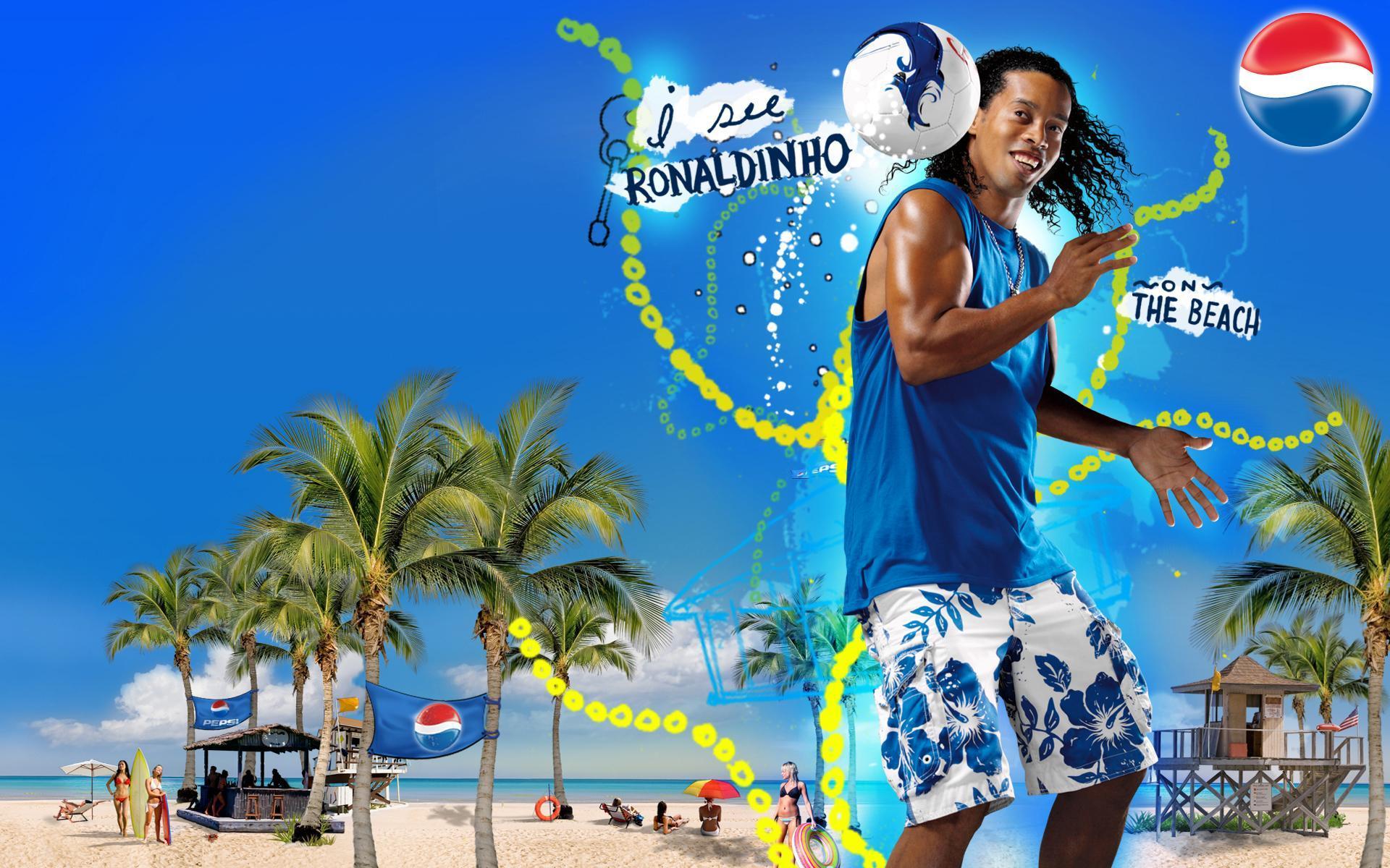 HD wallpaper, Pepsi, Brazilian, Ronaldinho Hd, Soccer