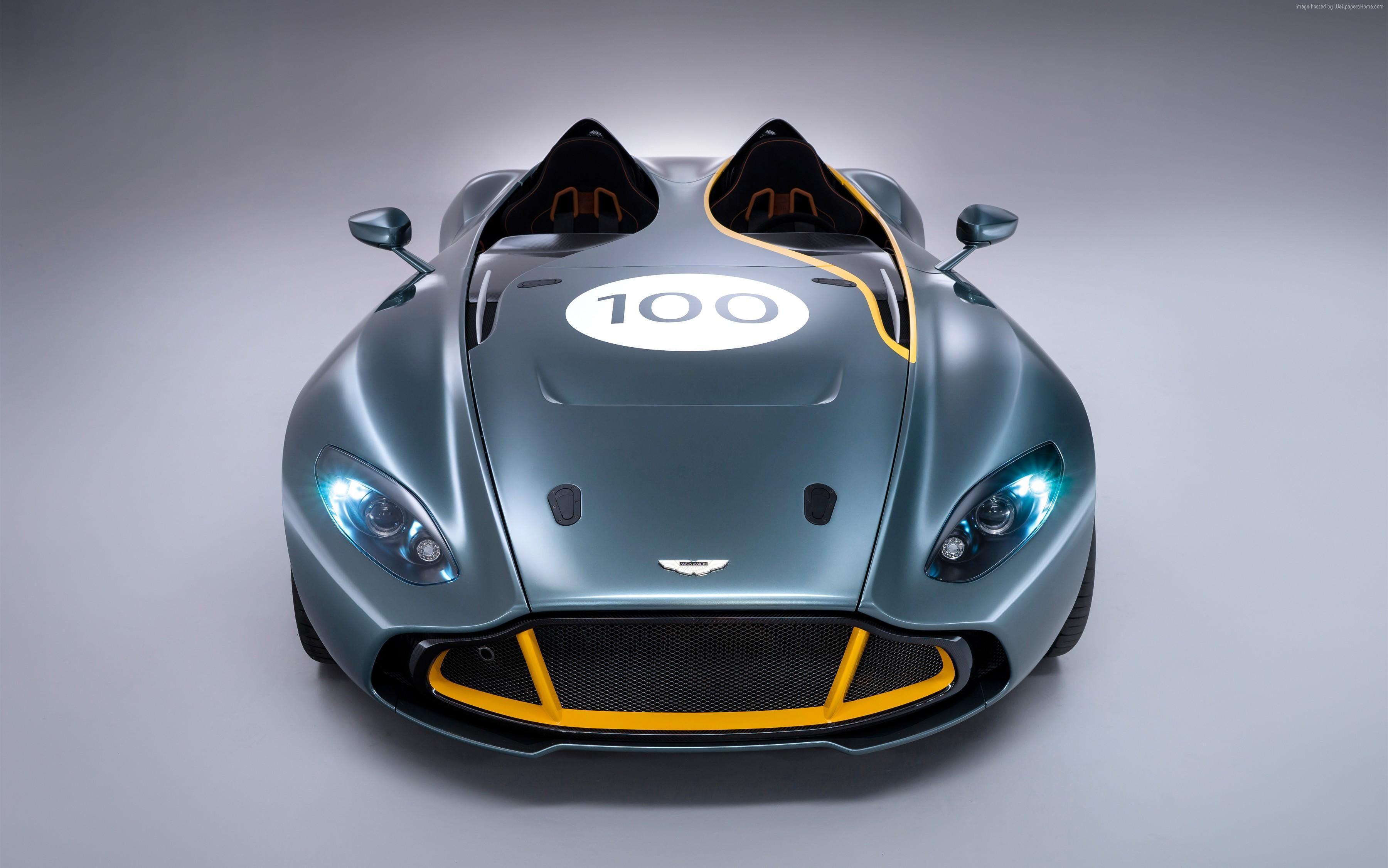 HD wallpaper, Aston Martin, Custom, Sports Car, Aston Martin Cc100, Concept, Front, Anniversary, Speedster